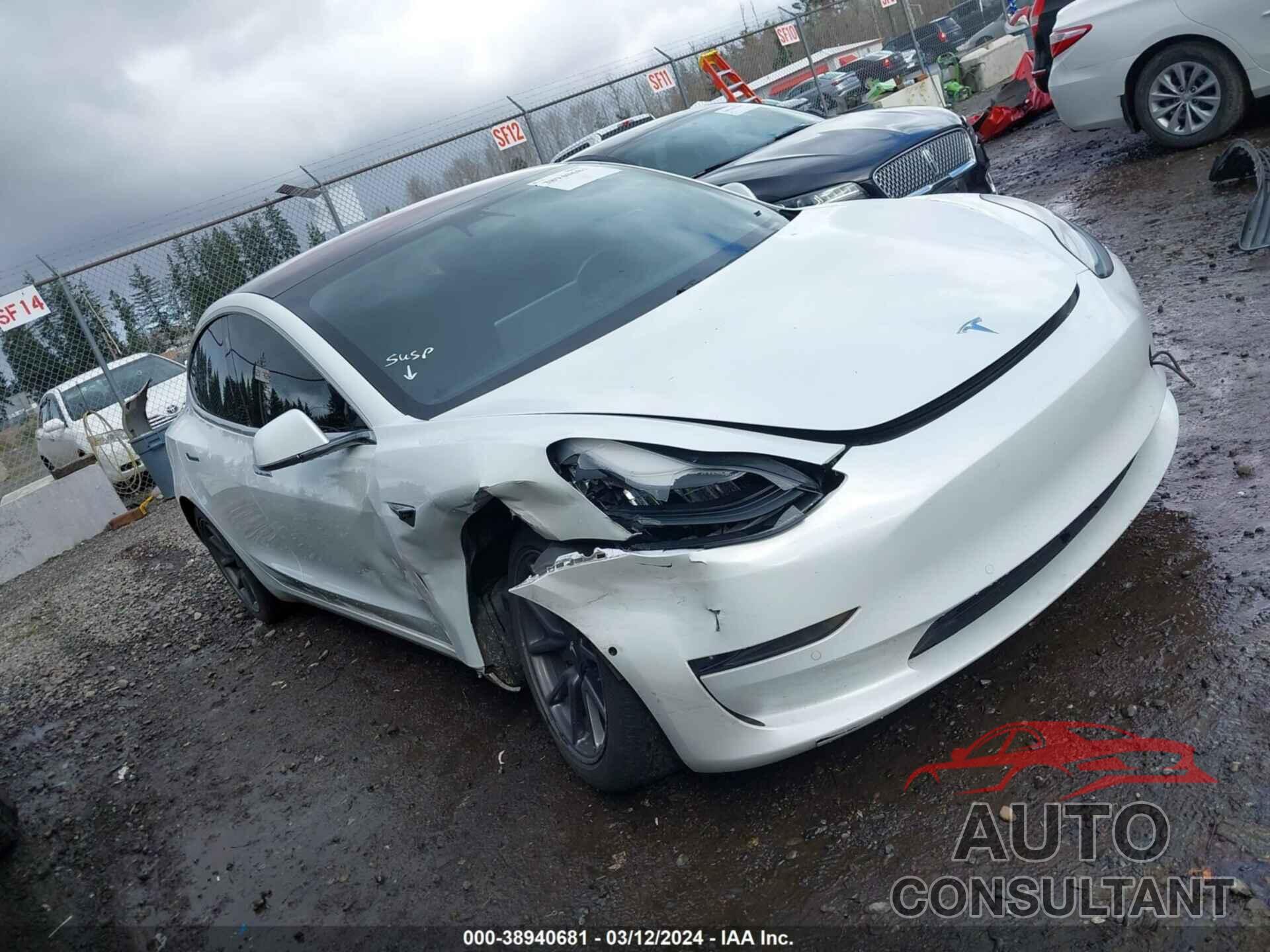 TESLA MODEL 3 2018 - 5YJ3E1EB4JF131191