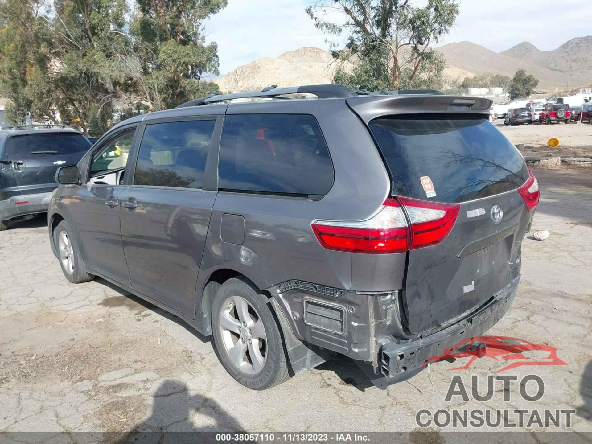 TOYOTA SIENNA 2016 - 5TDKK3DC9GS753994