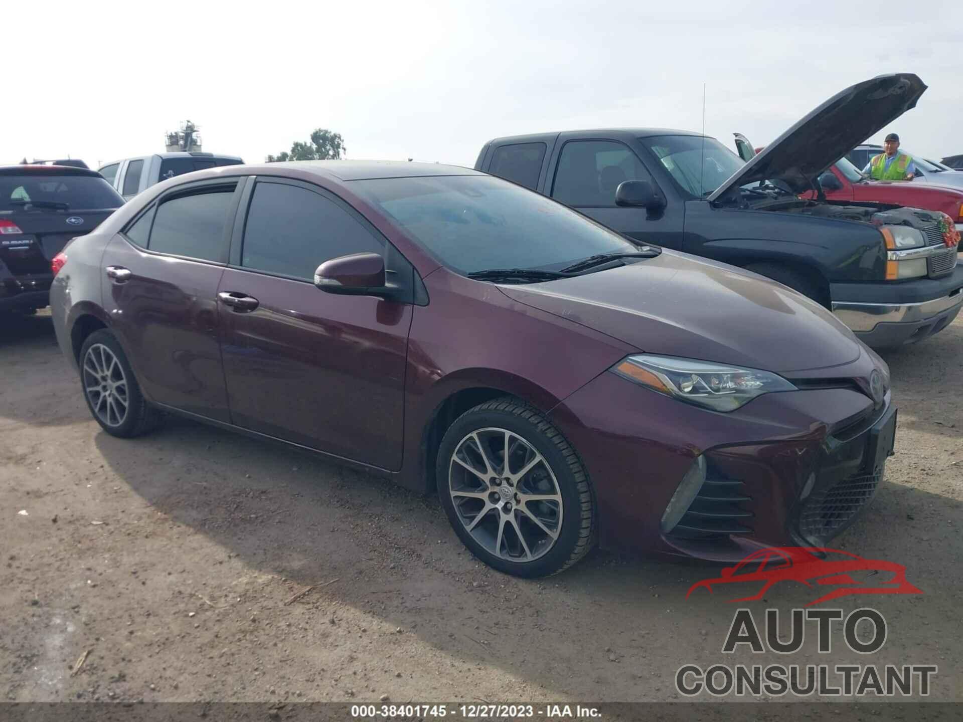 TOYOTA COROLLA 2017 - 5YFBURHE4HP622295
