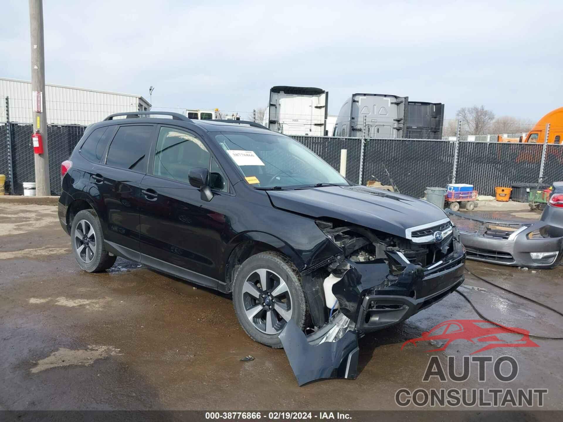 SUBARU FORESTER 2017 - JF2SJAEC4HH492724