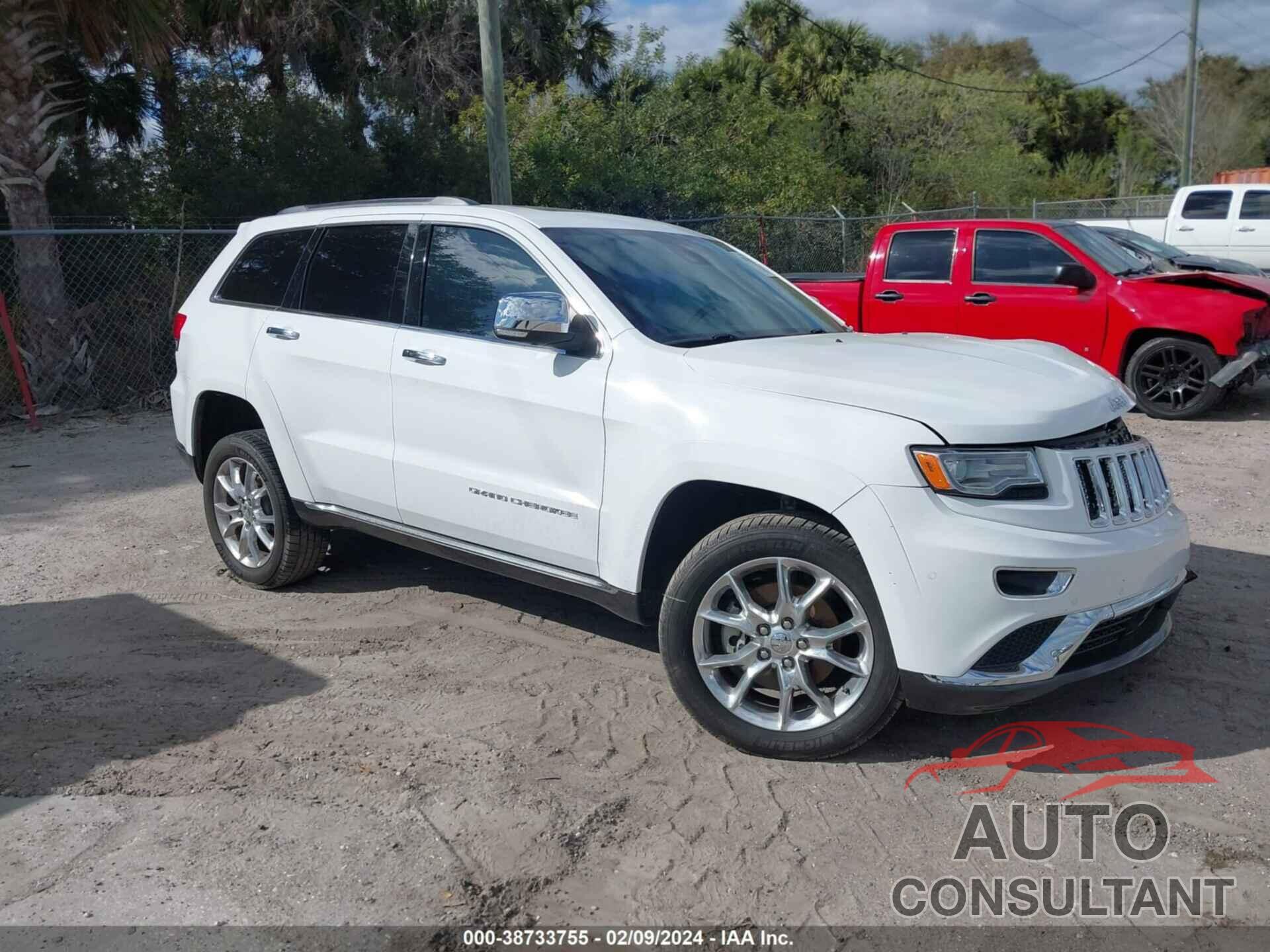 JEEP GRAND CHEROKEE 2016 - 1C4RJFJT1GC389580