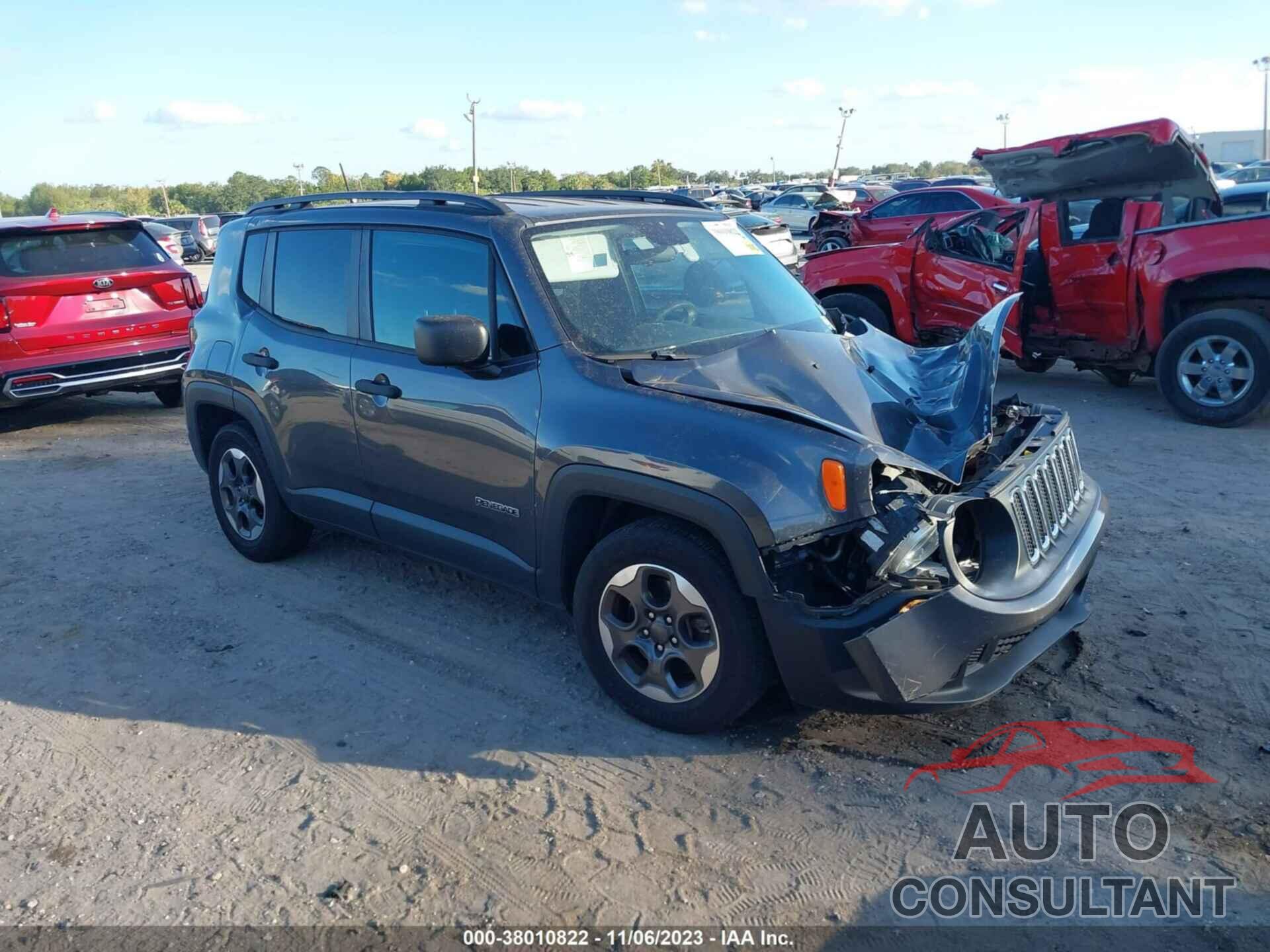 JEEP RENEGADE 2017 - ZACCJAAB2HPG17437