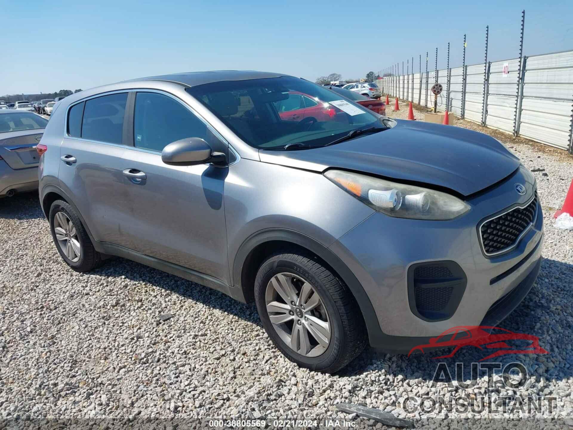 KIA SPORTAGE 2017 - KNDPM3AC6H7149450