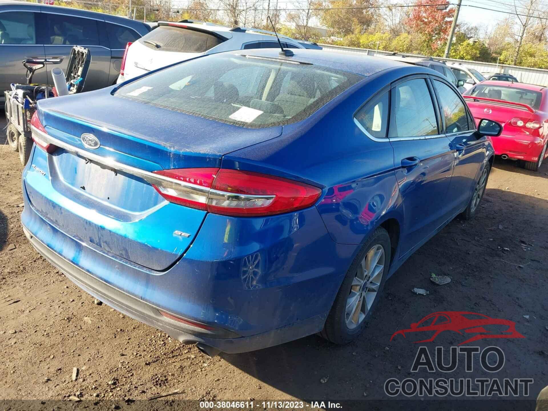 FORD FUSION 2017 - 3FA6P0H78HR404530