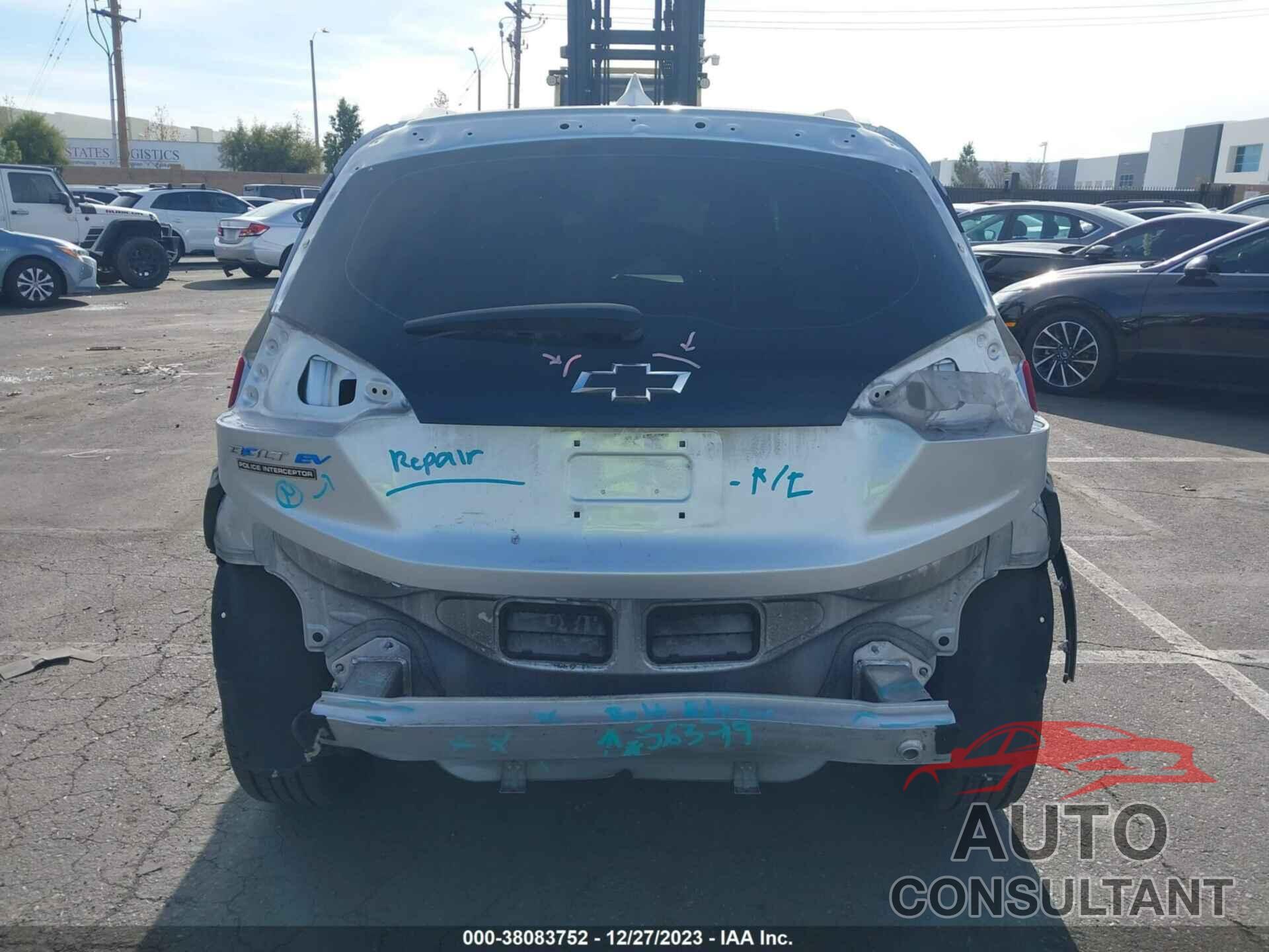 CHEVROLET BOLT EV 2017 - 1G1FX6S0XH4182826