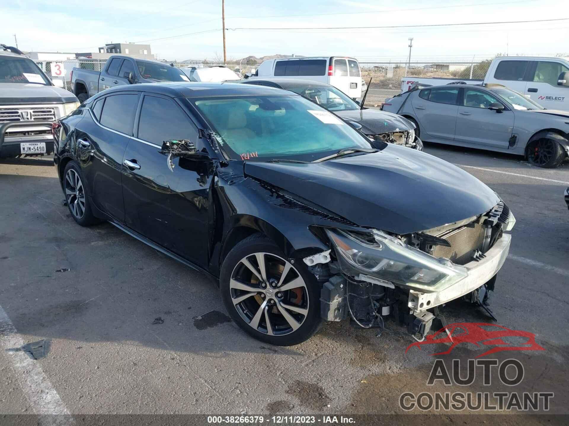 NISSAN MAXIMA 2017 - 1N4AA6AP9HC362201