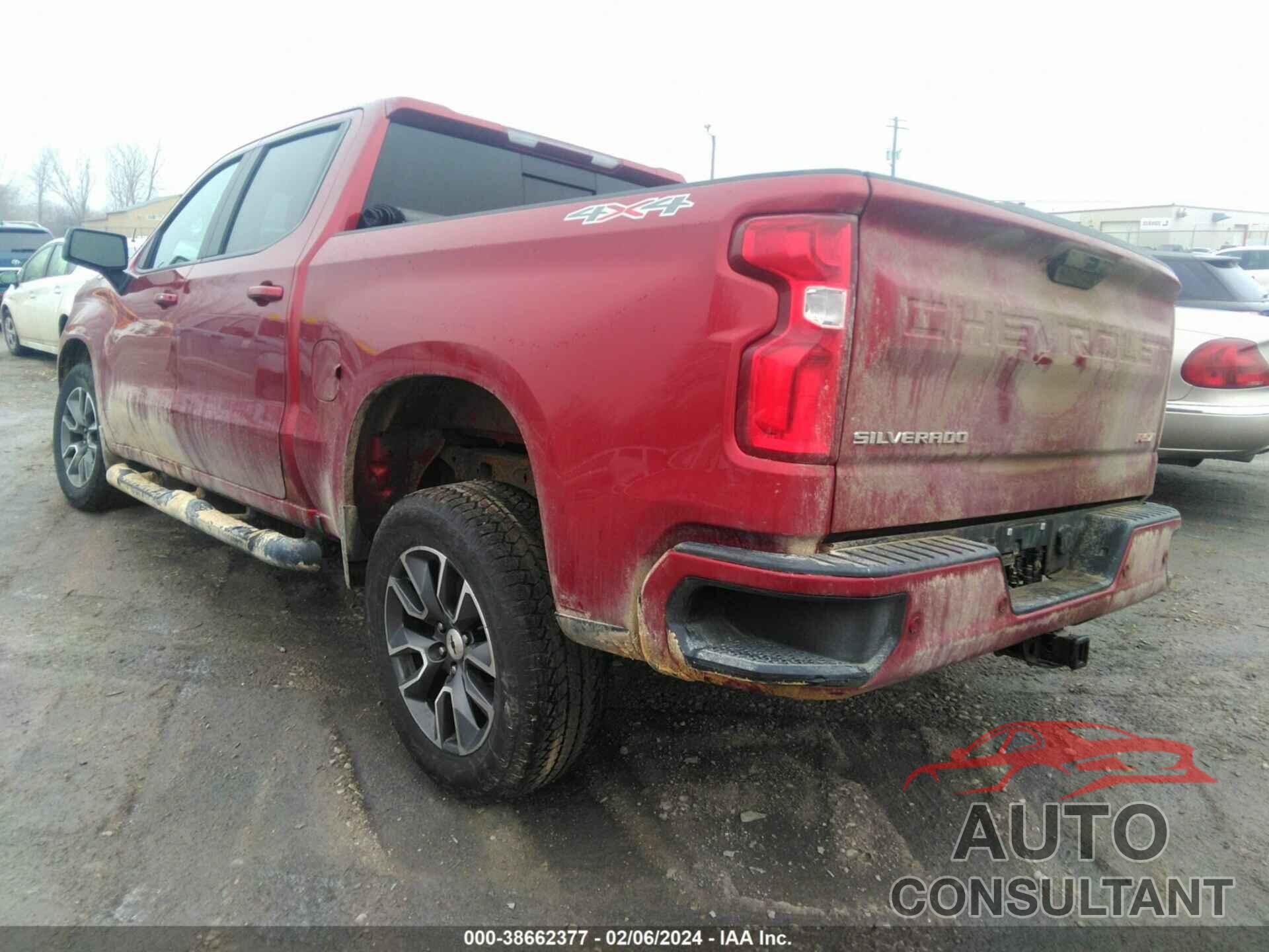 CHEVROLET SILVERADO 1500 2021 - 3GCPYEEK2MG304639