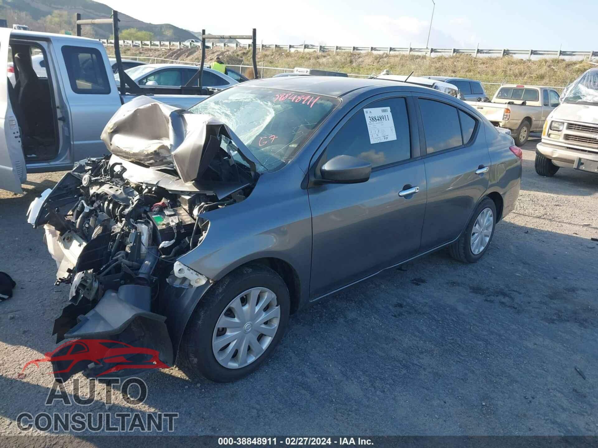 NISSAN VERSA 2016 - 3N1CN7AP5GL841654