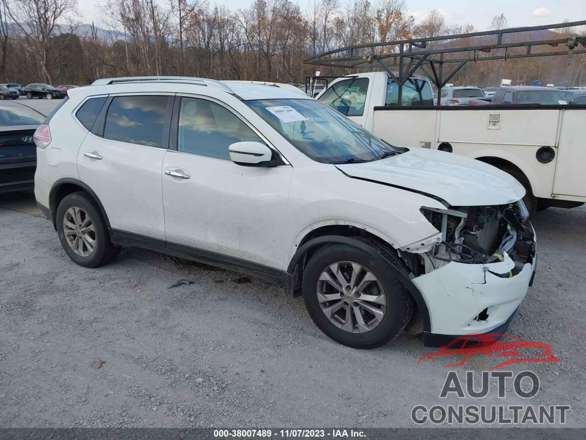 NISSAN ROGUE 2016 - KNMAT2MV4GP621952