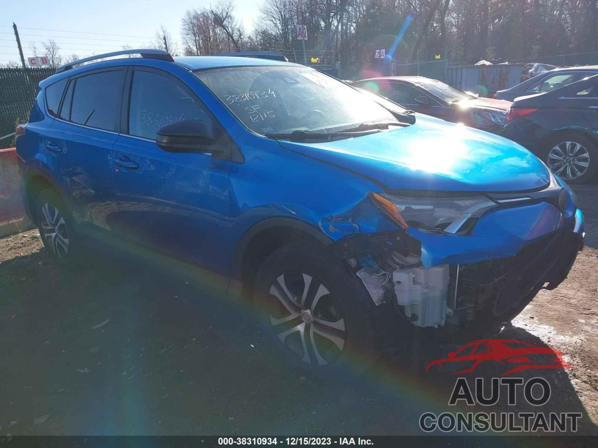 TOYOTA RAV4 2017 - 2T3BFREV6HW540380