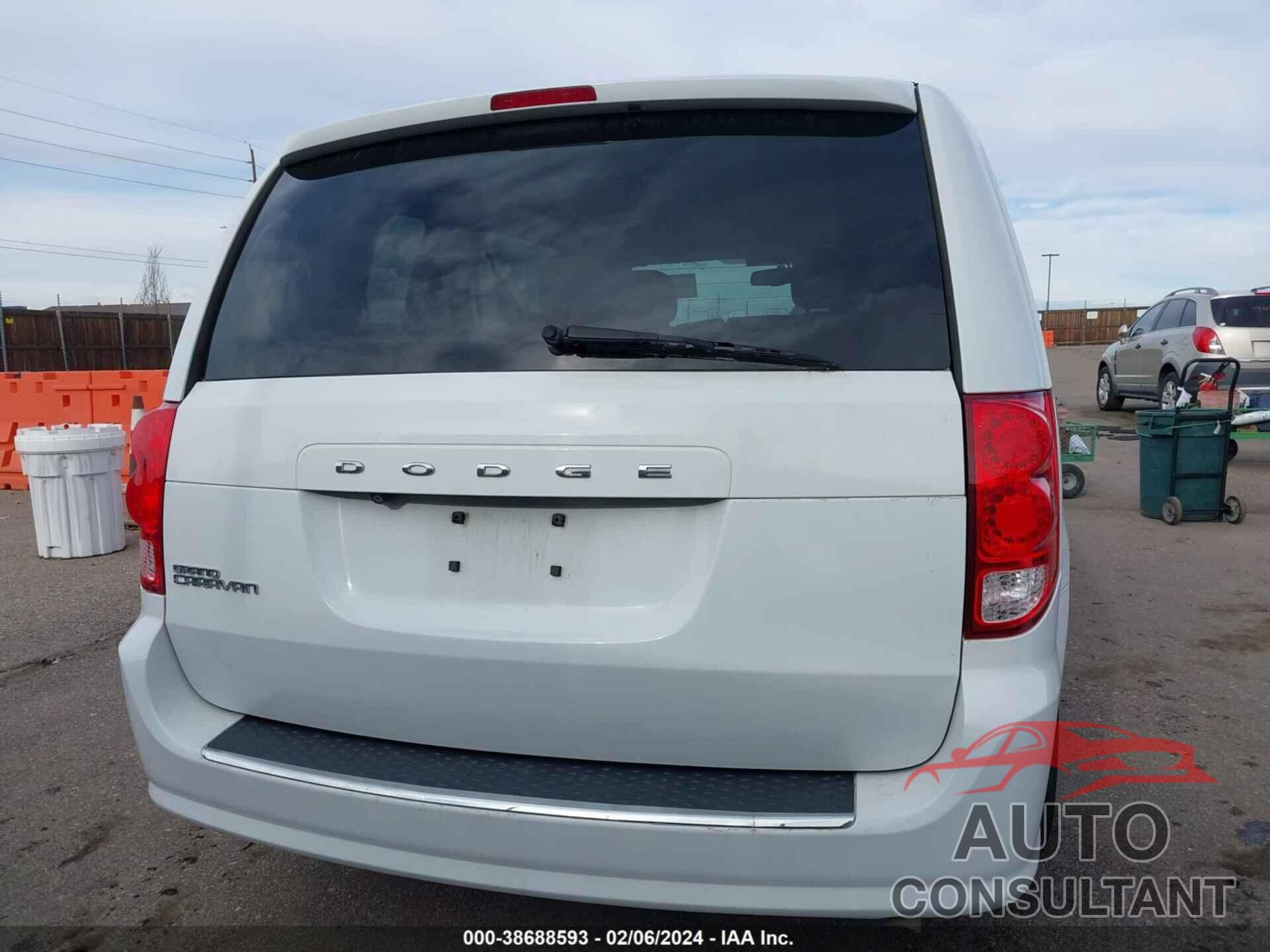 DODGE GRAND CARAVAN 2018 - 2C4RDGBG6JR168814