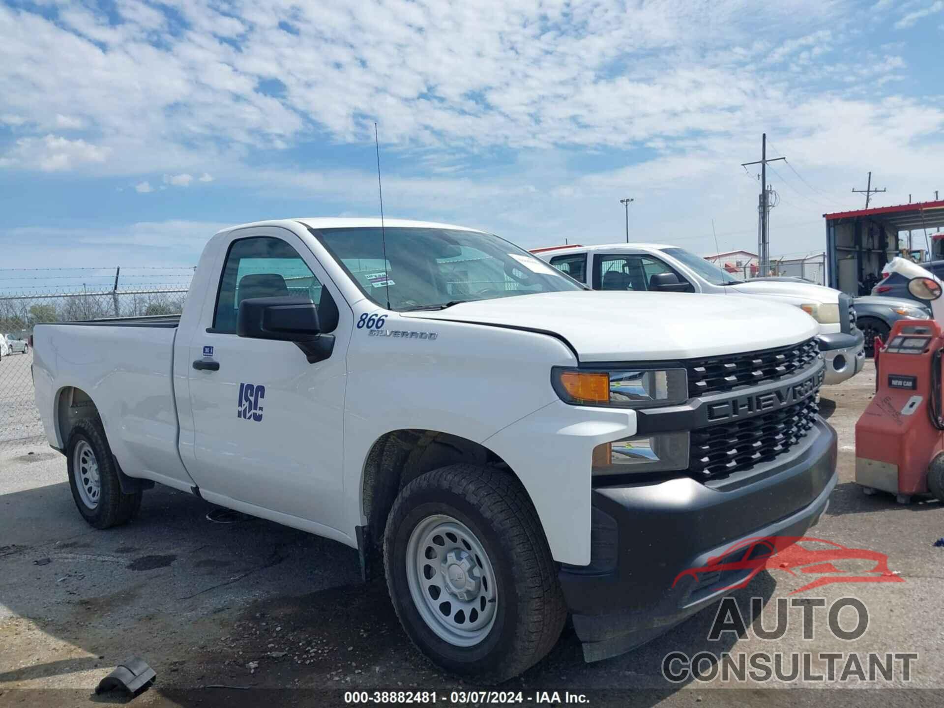 CHEVROLET SILVERADO 1500 2021 - 3GCNWAEF0MG341276