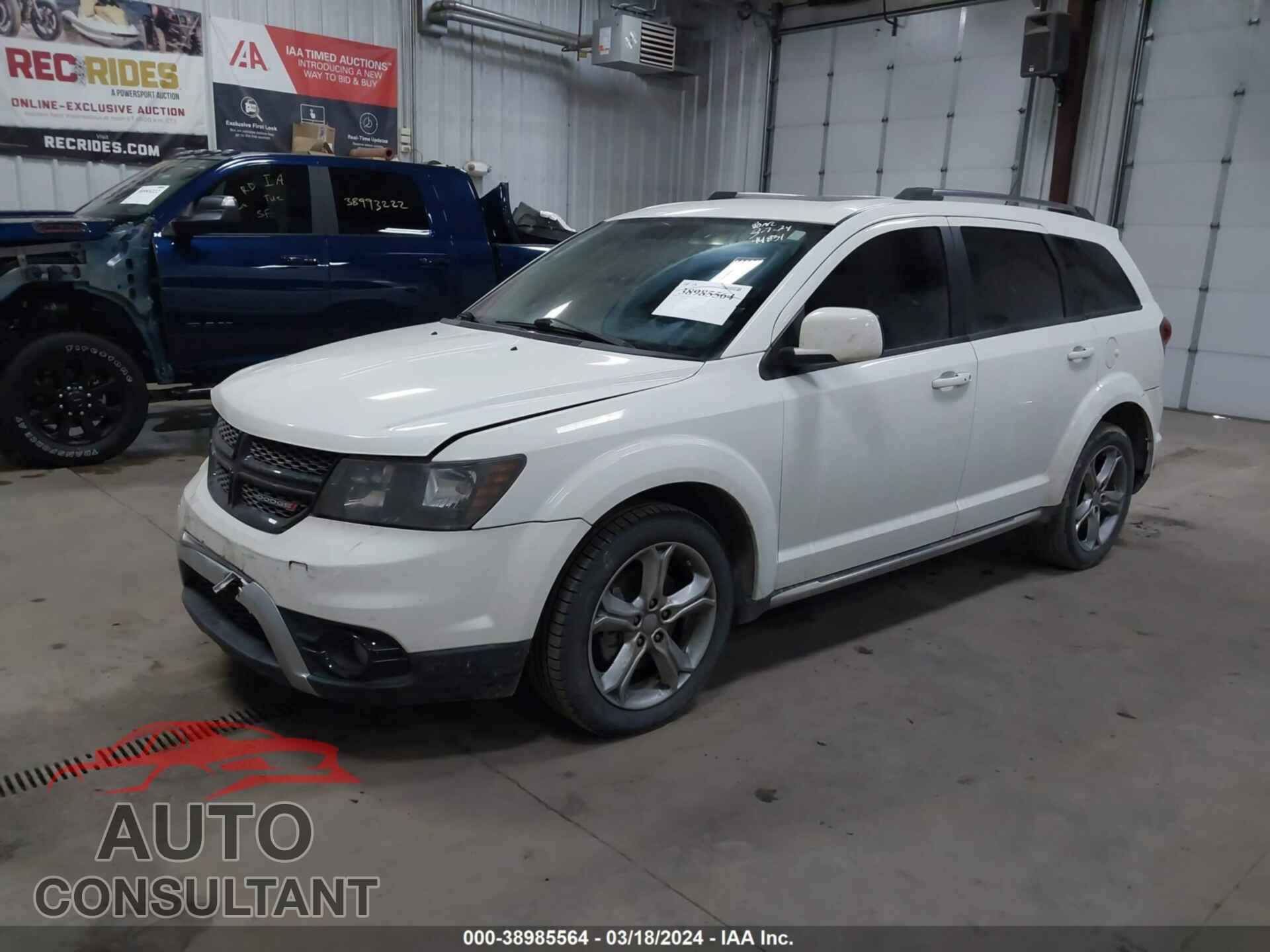 DODGE JOURNEY 2017 - 3C4PDDGG3HT609045