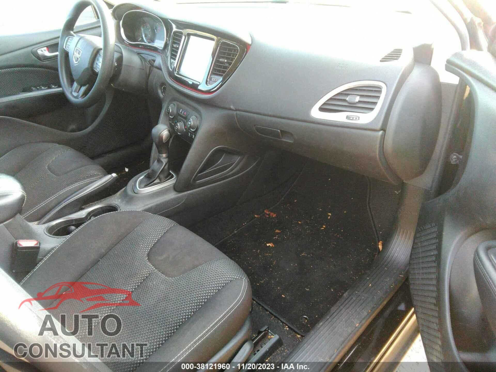DODGE DART 2015 - 1C3CDFBB0FD213345