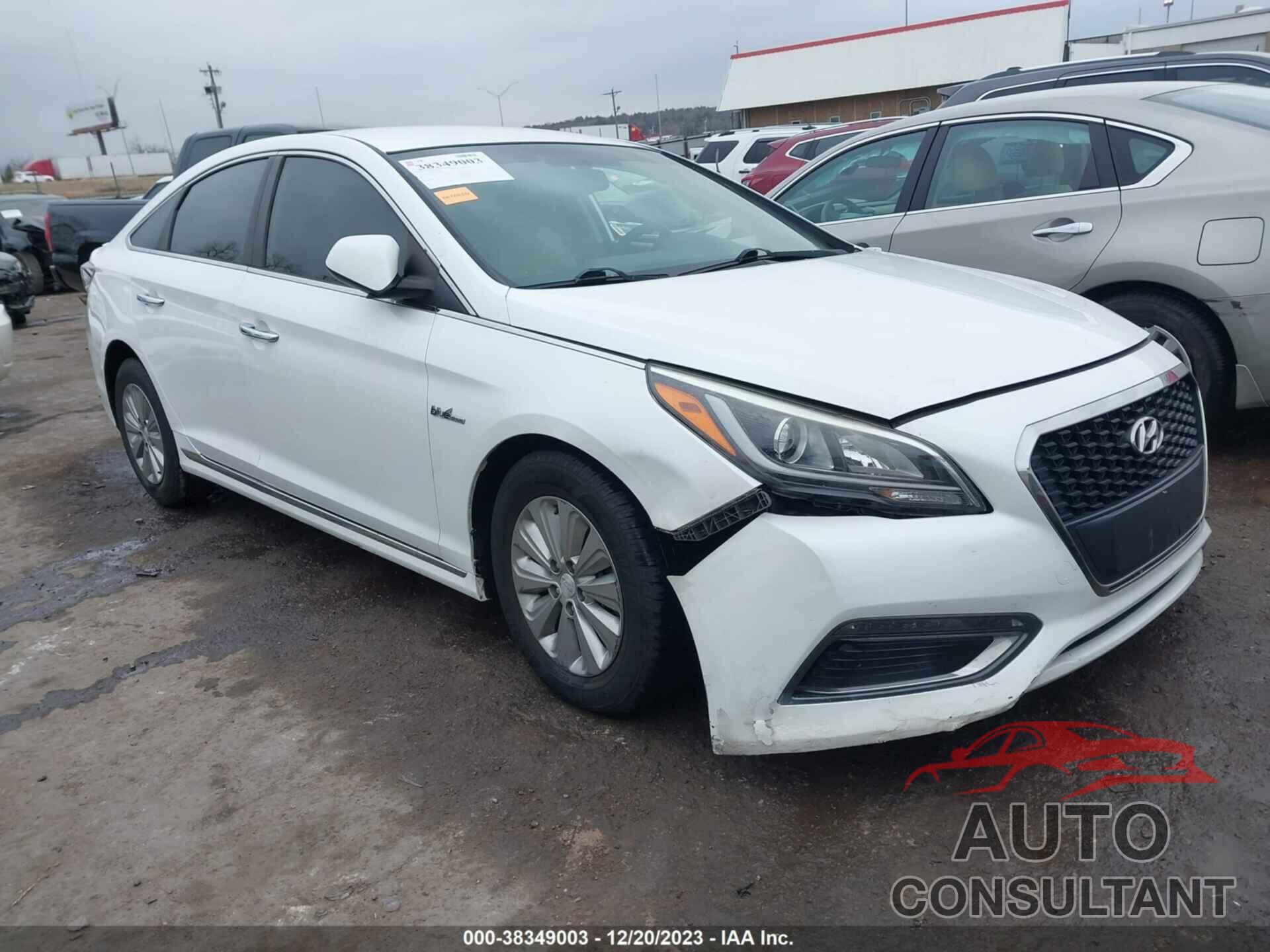 HYUNDAI SONATA HYBRID 2016 - KMHE24L15GA022054