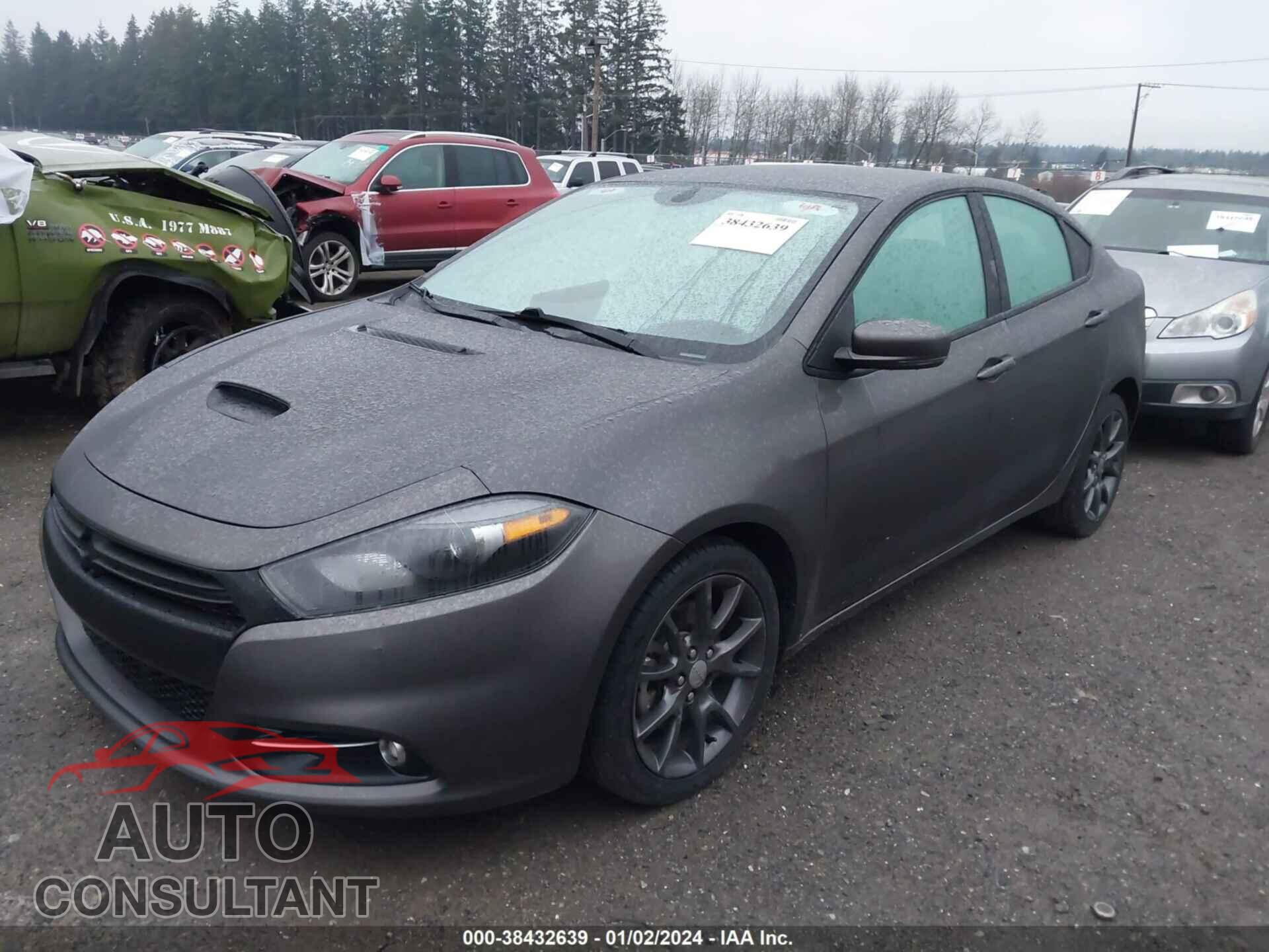 DODGE DART 2016 - 1C3CDFEB3GD738686