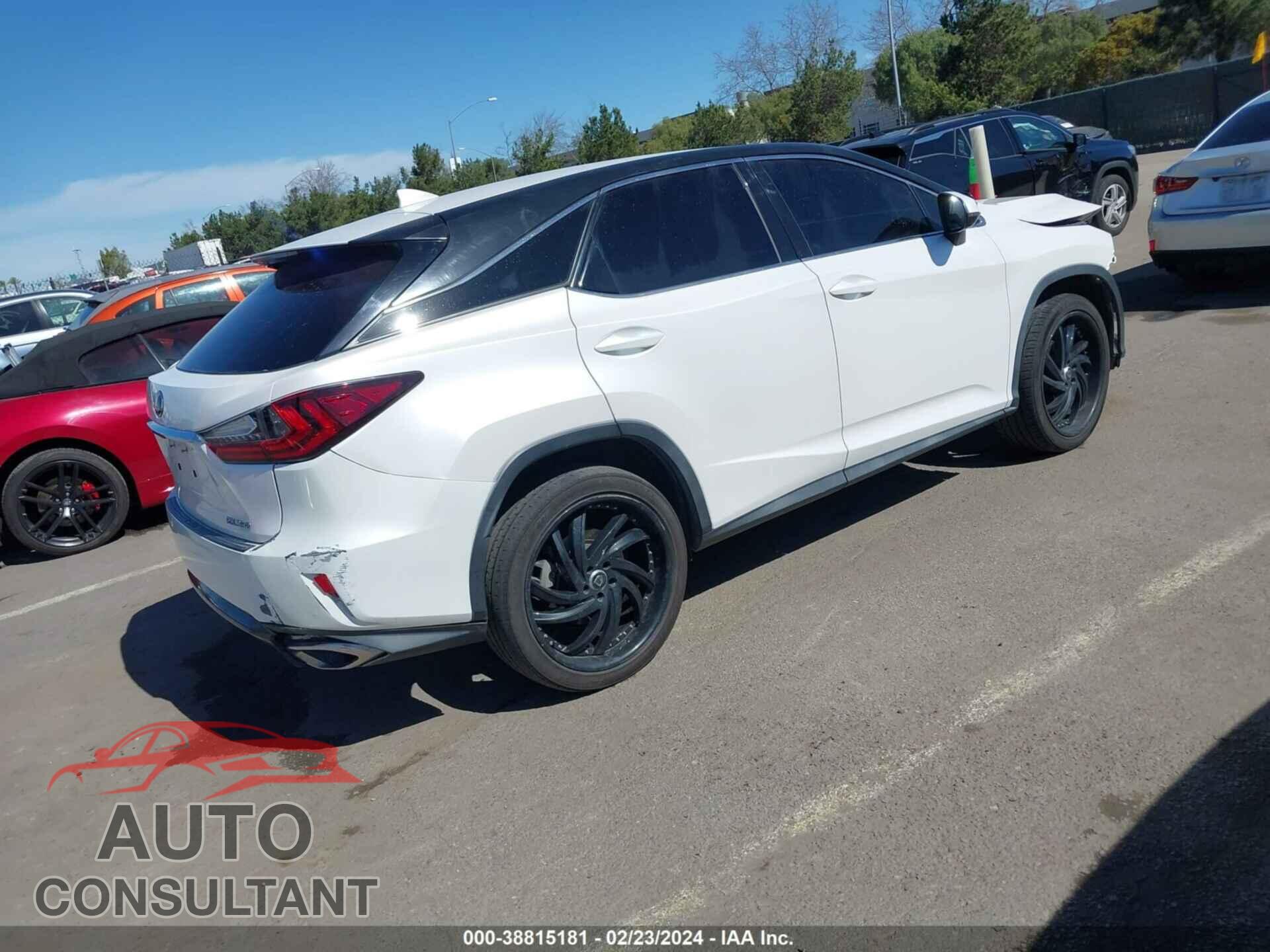 LEXUS RX 2017 - 2T2ZZMCA0HC046319