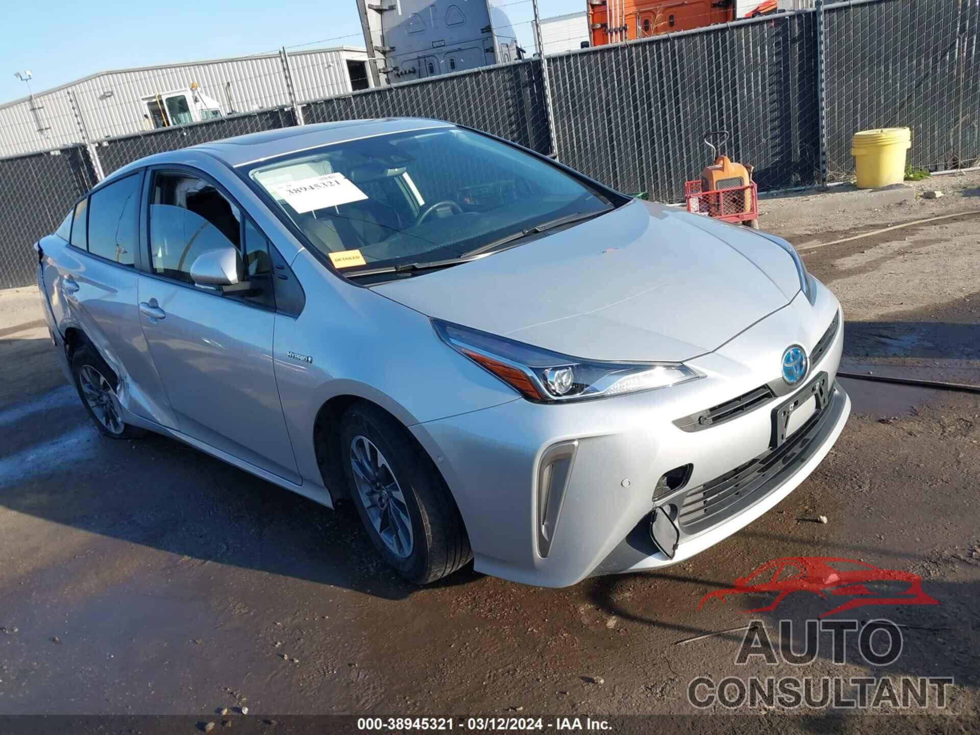 TOYOTA PRIUS 2022 - JTDKAMFU2N3187433