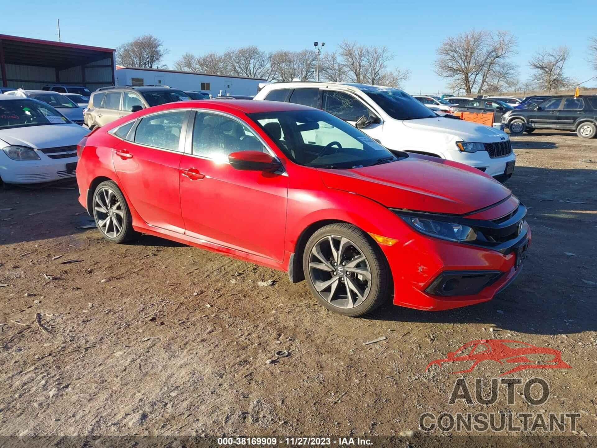 HONDA CIVIC 2019 - 2HGFC2F81KH544632