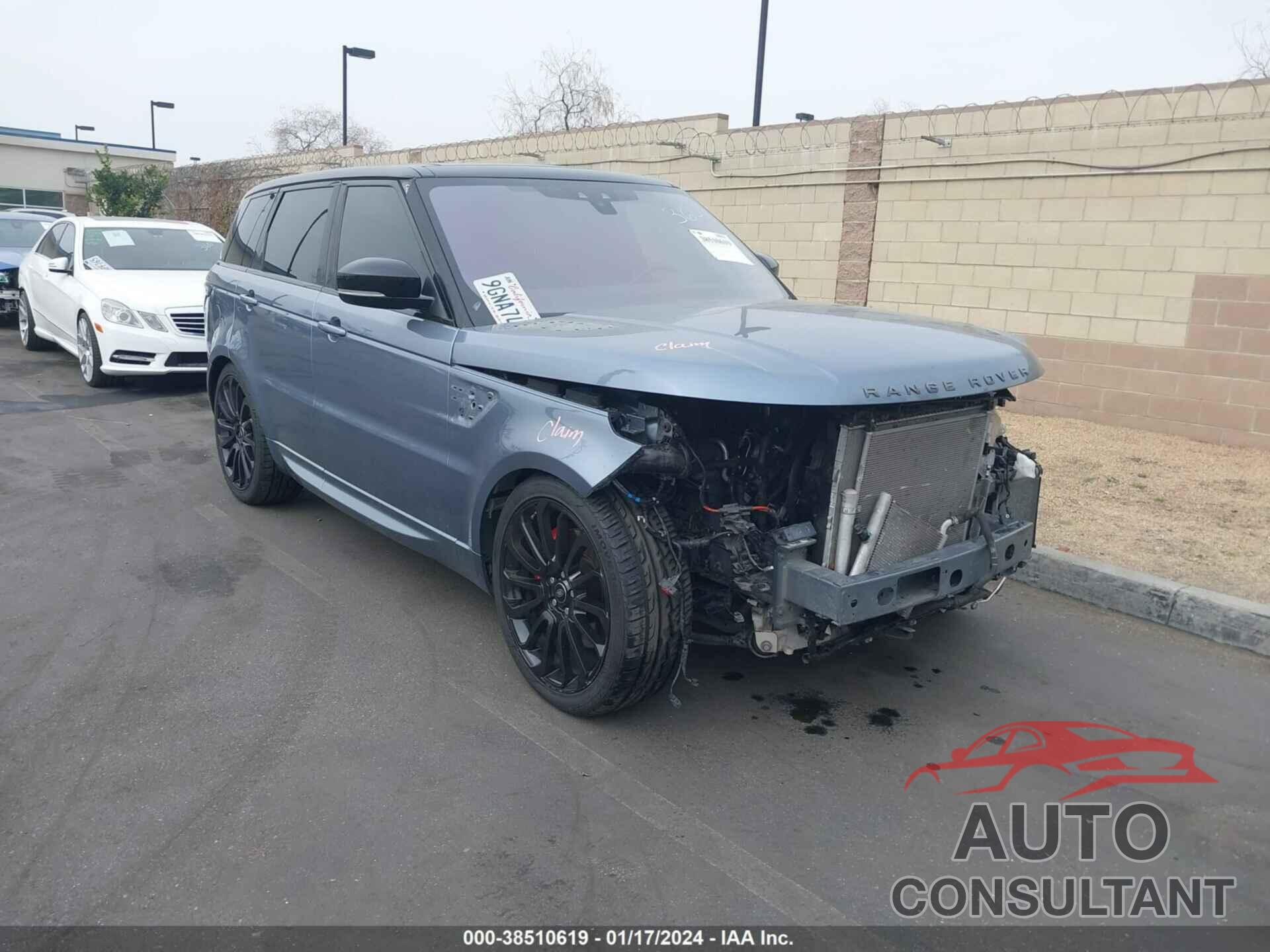 LAND ROVER RANGE ROVER SPORT 2019 - SALWR2RE9KA836325