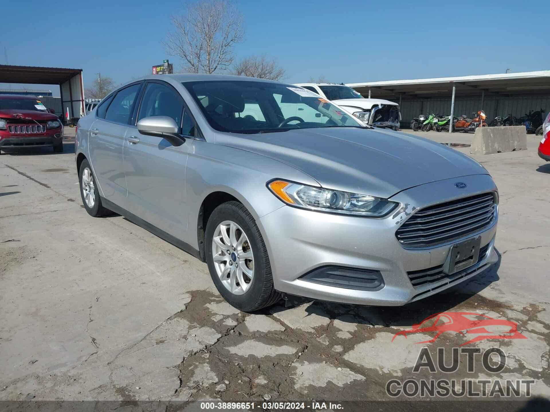 FORD FUSION 2016 - 3FA6P0G79GR264245
