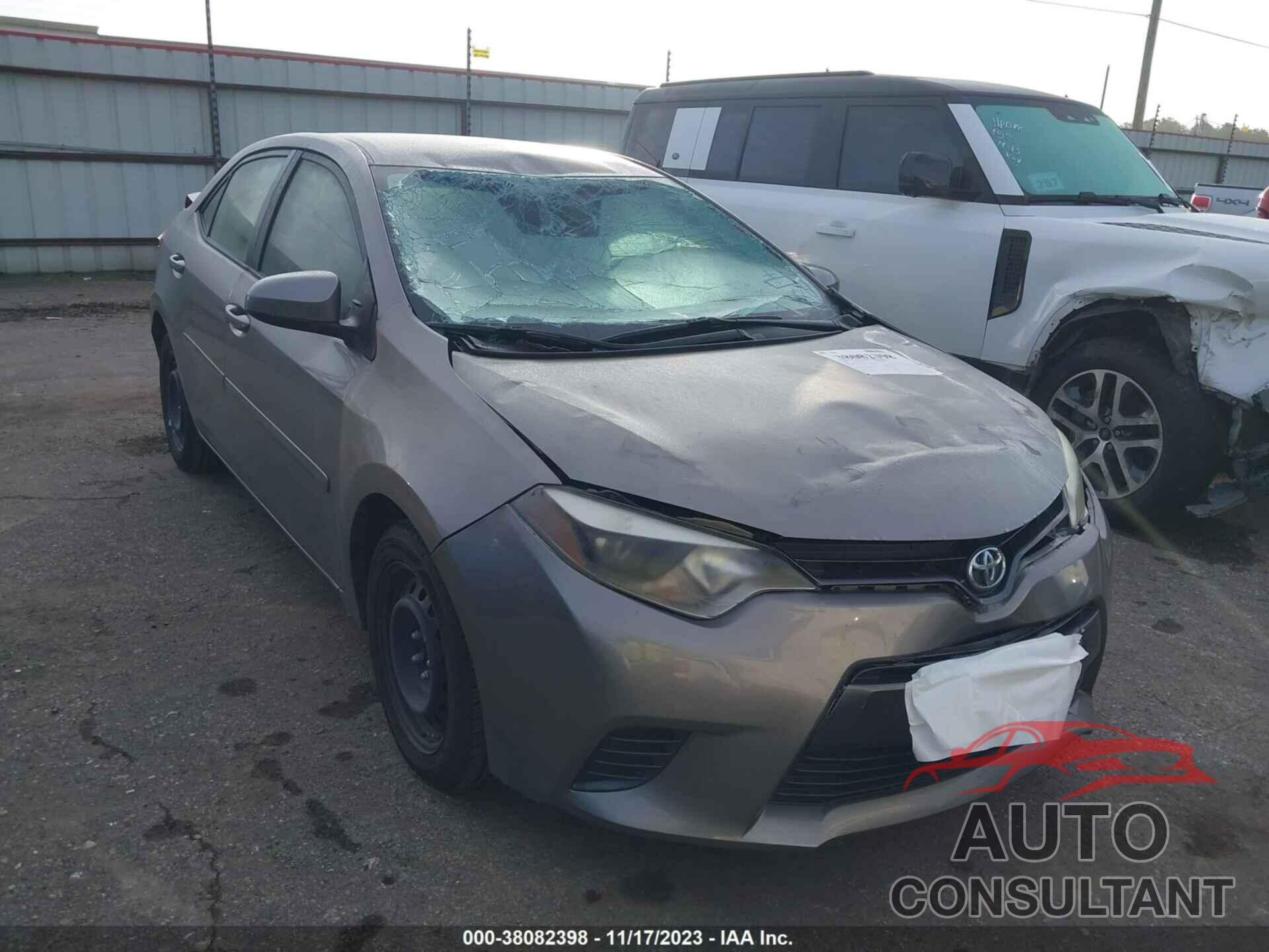 TOYOTA COROLLA 2016 - 2T1BURHE2GC667105