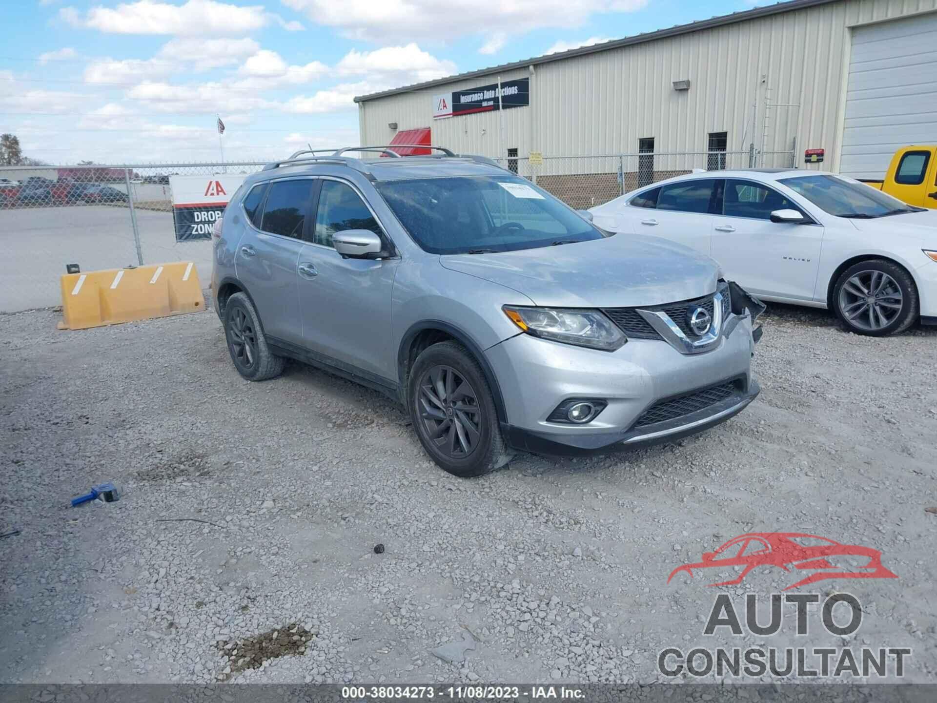 NISSAN ROGUE 2016 - 5N1AT2MT9GC867672