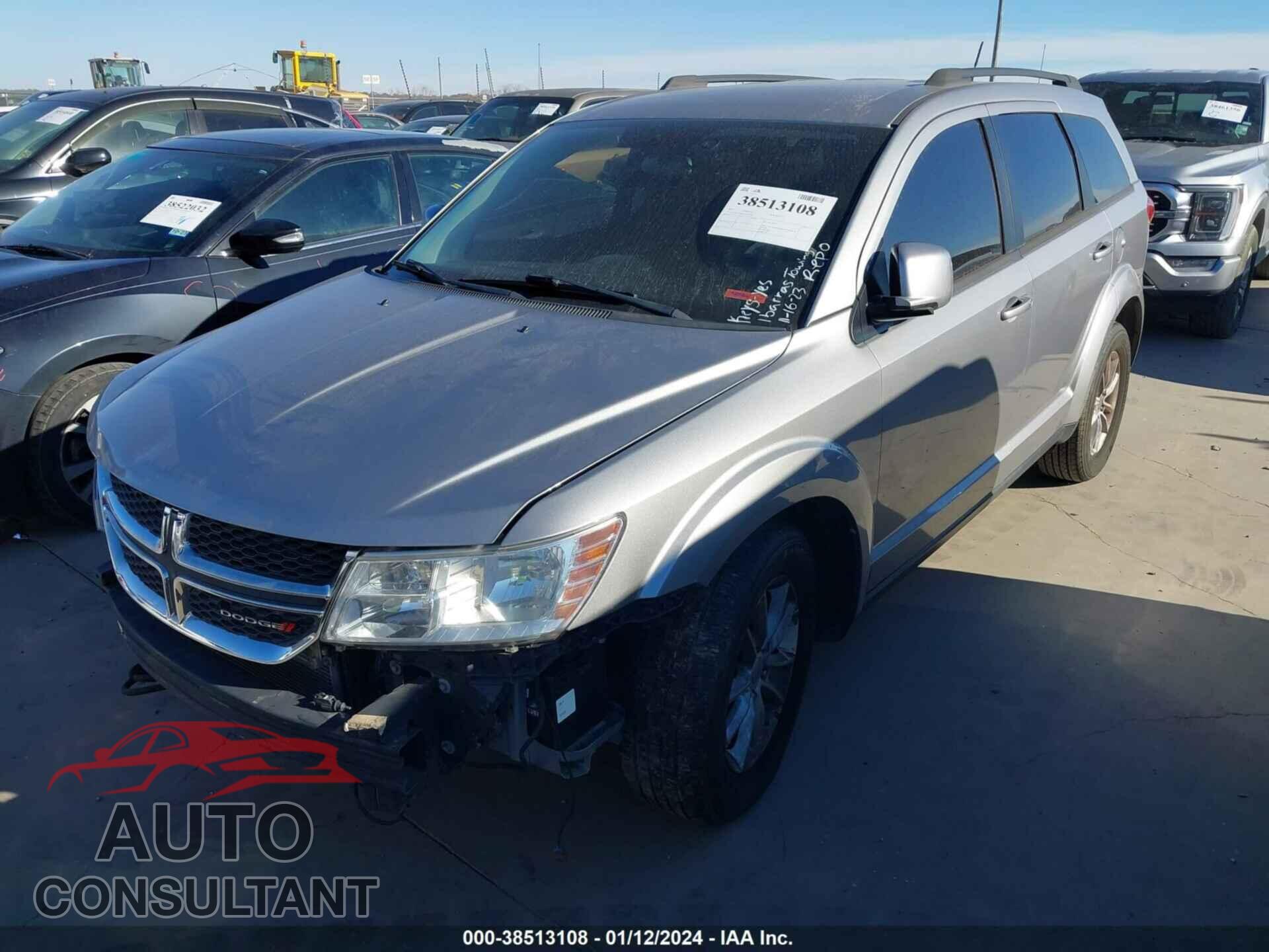 DODGE JOURNEY 2015 - 3C4PDCBG3FT658552