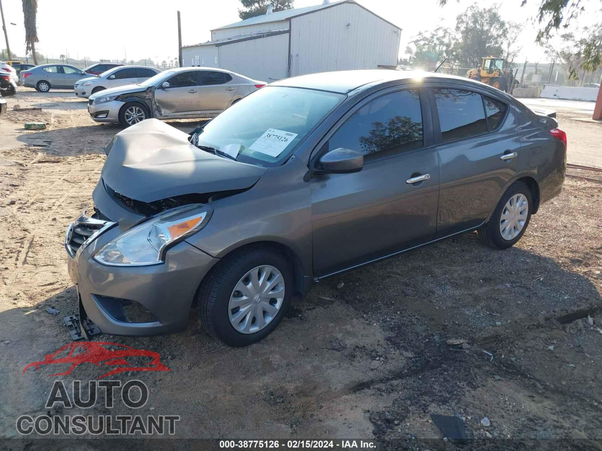 NISSAN VERSA 2017 - 3N1CN7AP1HL858680