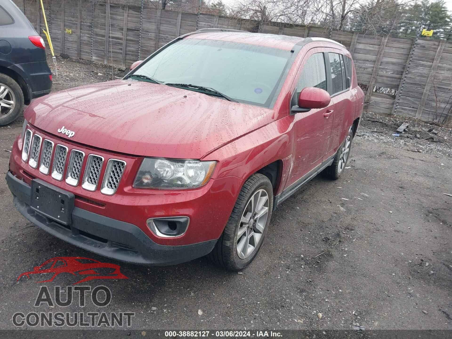 JEEP COMPASS 2016 - 1C4NJCEA2GD590565