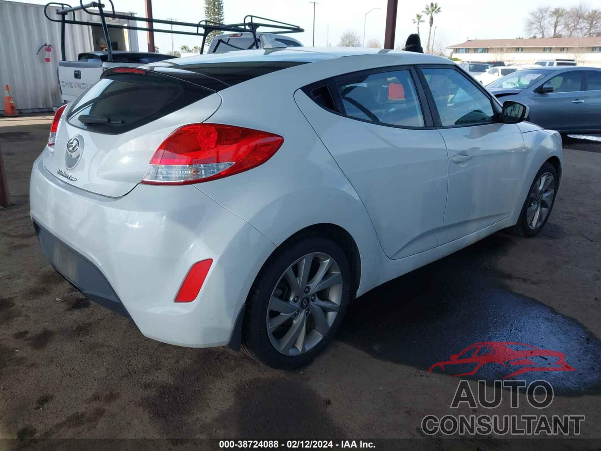 HYUNDAI VELOSTER 2016 - KMHTC6AD6GU300505