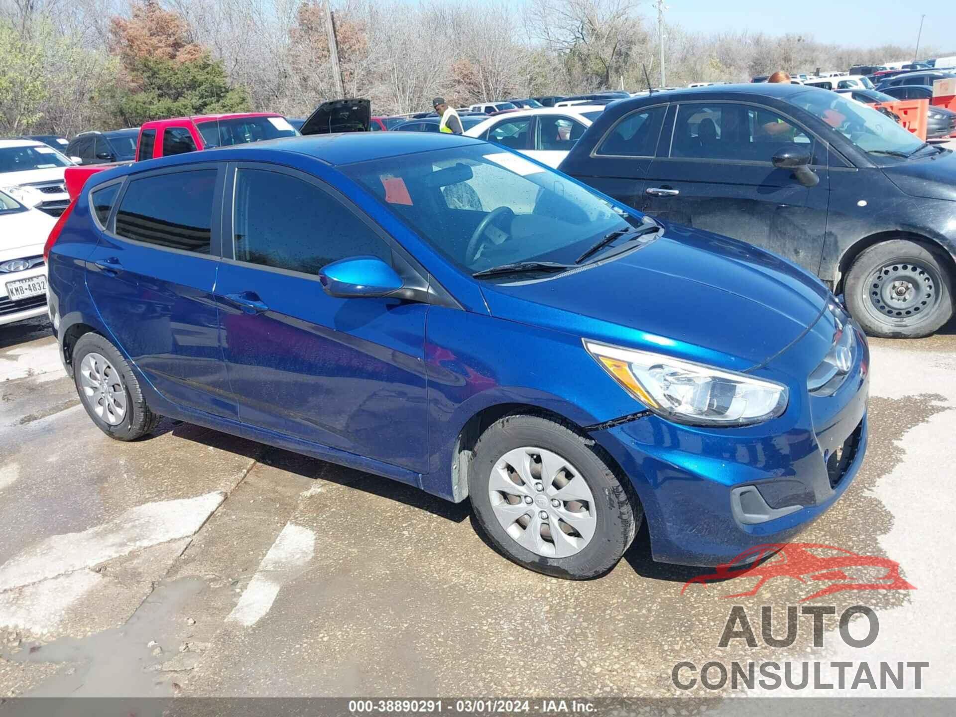 HYUNDAI ACCENT 2016 - KMHCT5AE1GU248123