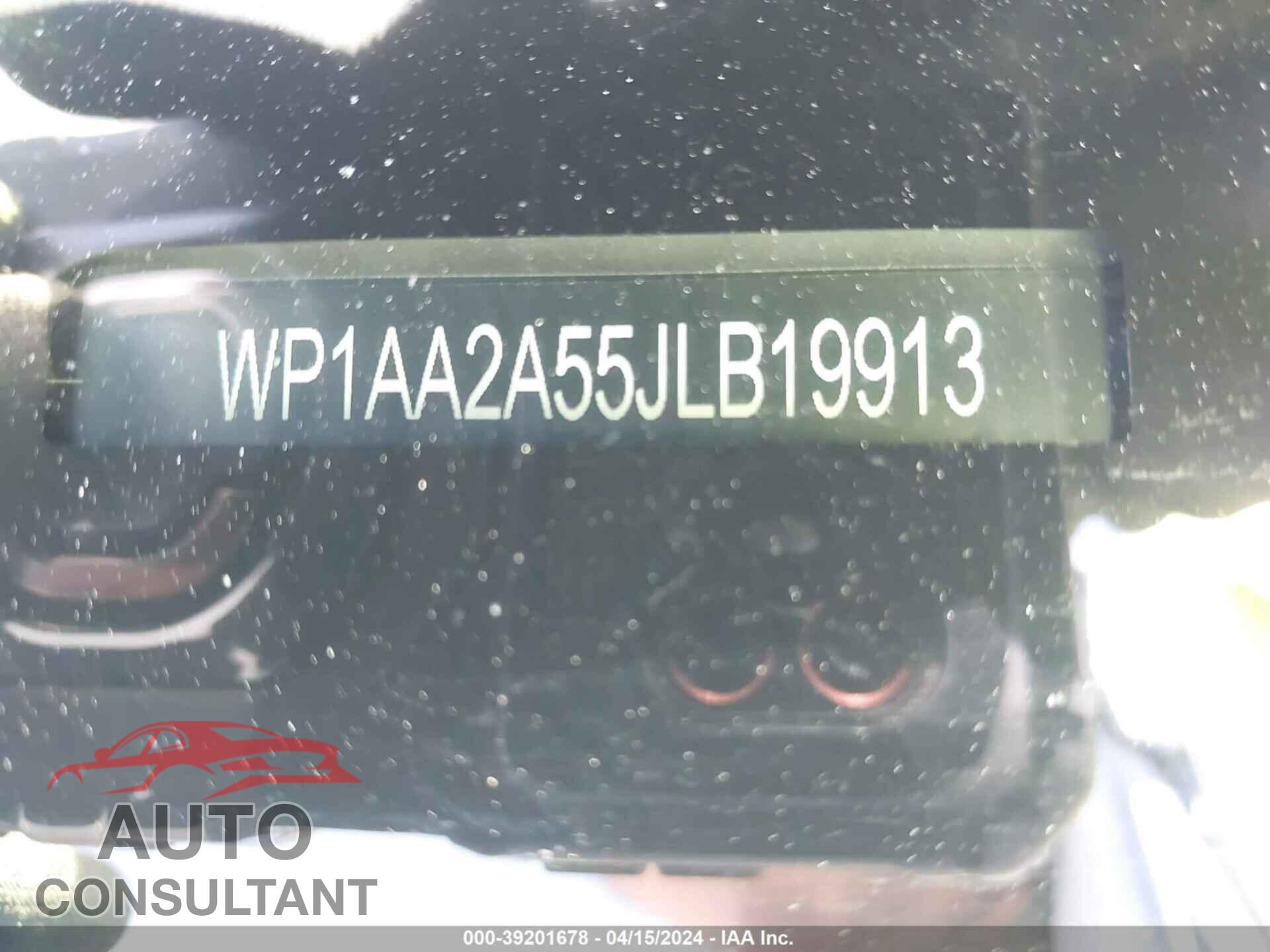 PORSCHE MACAN 2018 - WP1AA2A55JLB19913