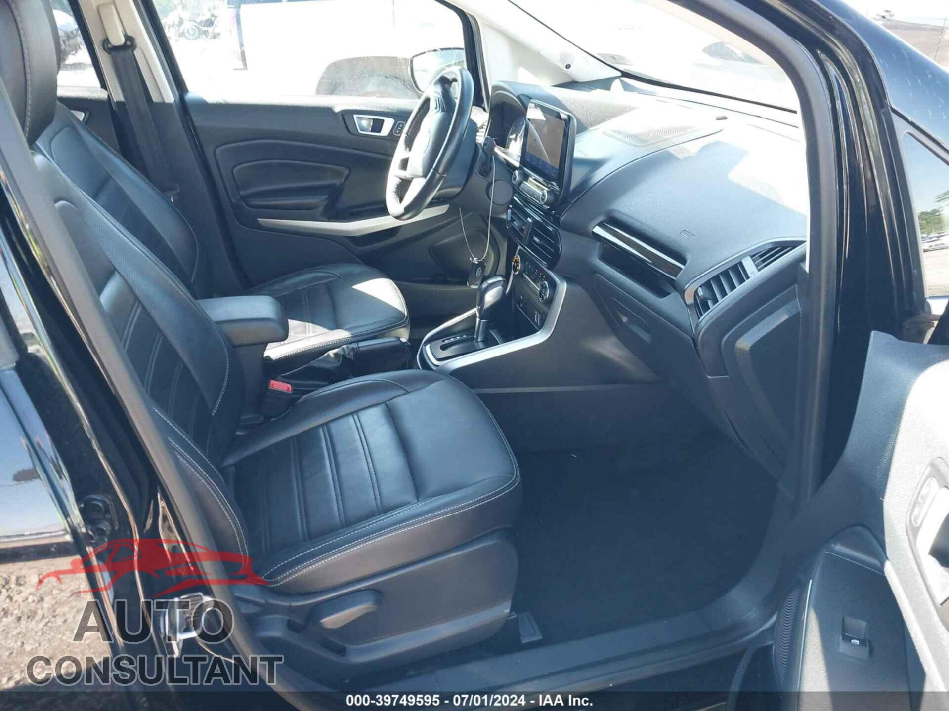 FORD ECOSPORT 2020 - MAJ6S3KL2LC345732