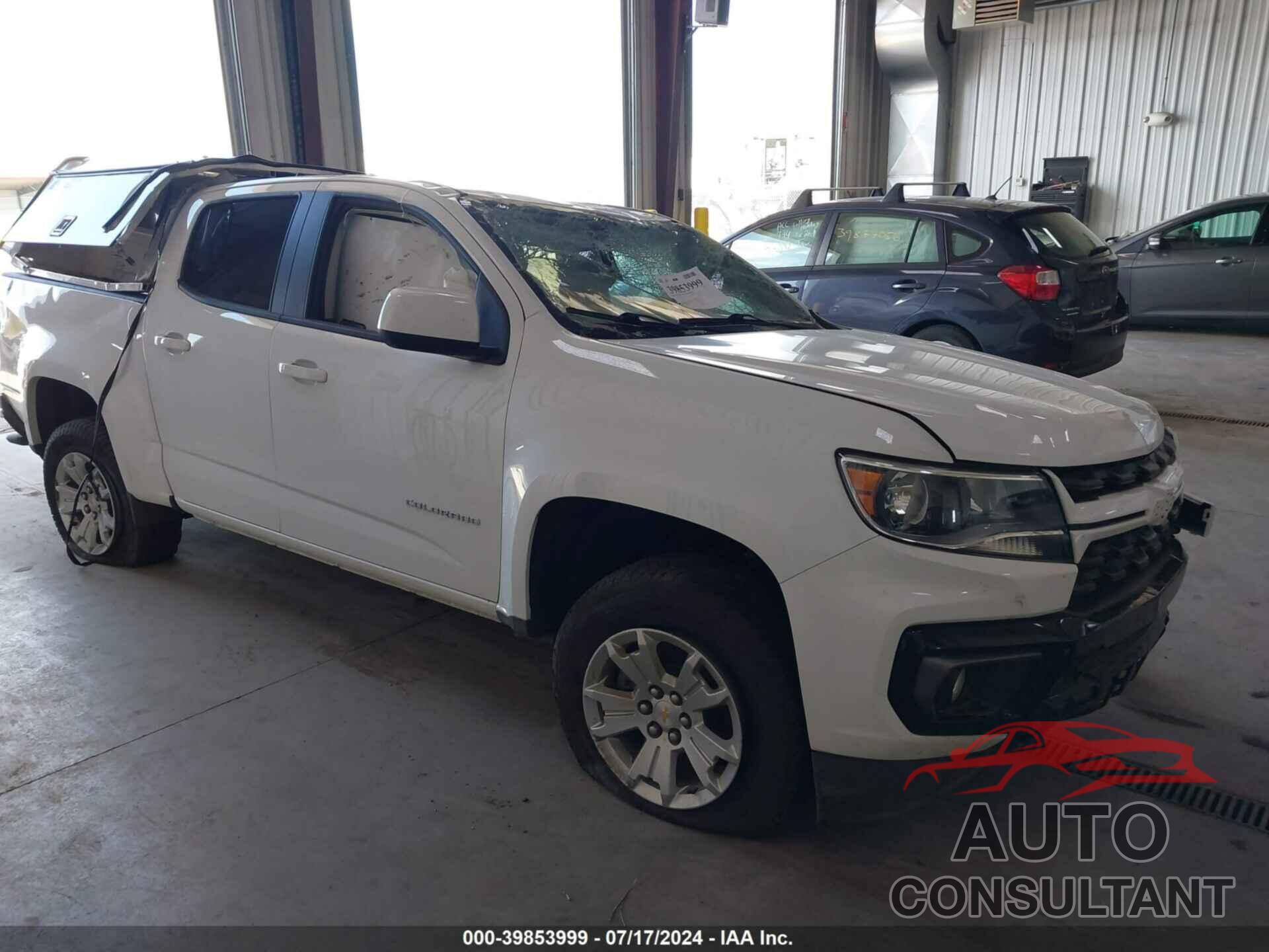 CHEVROLET COLORADO 2022 - 1GCGTCENXN1158245