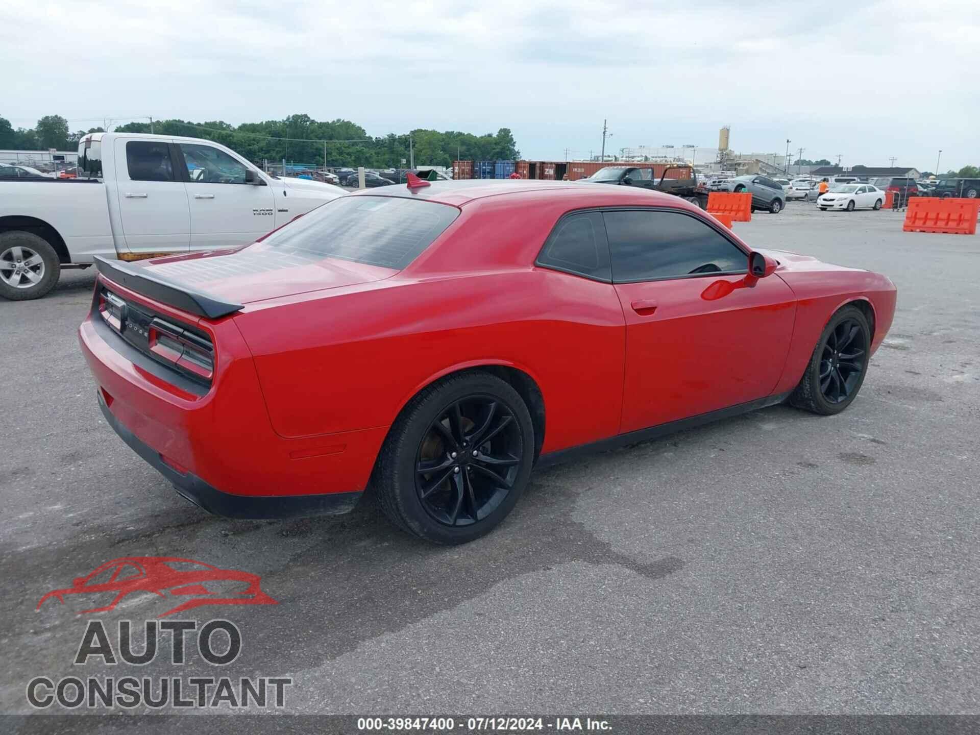 DODGE CHALLENGER 2016 - 2C3CDZAG8GH168450