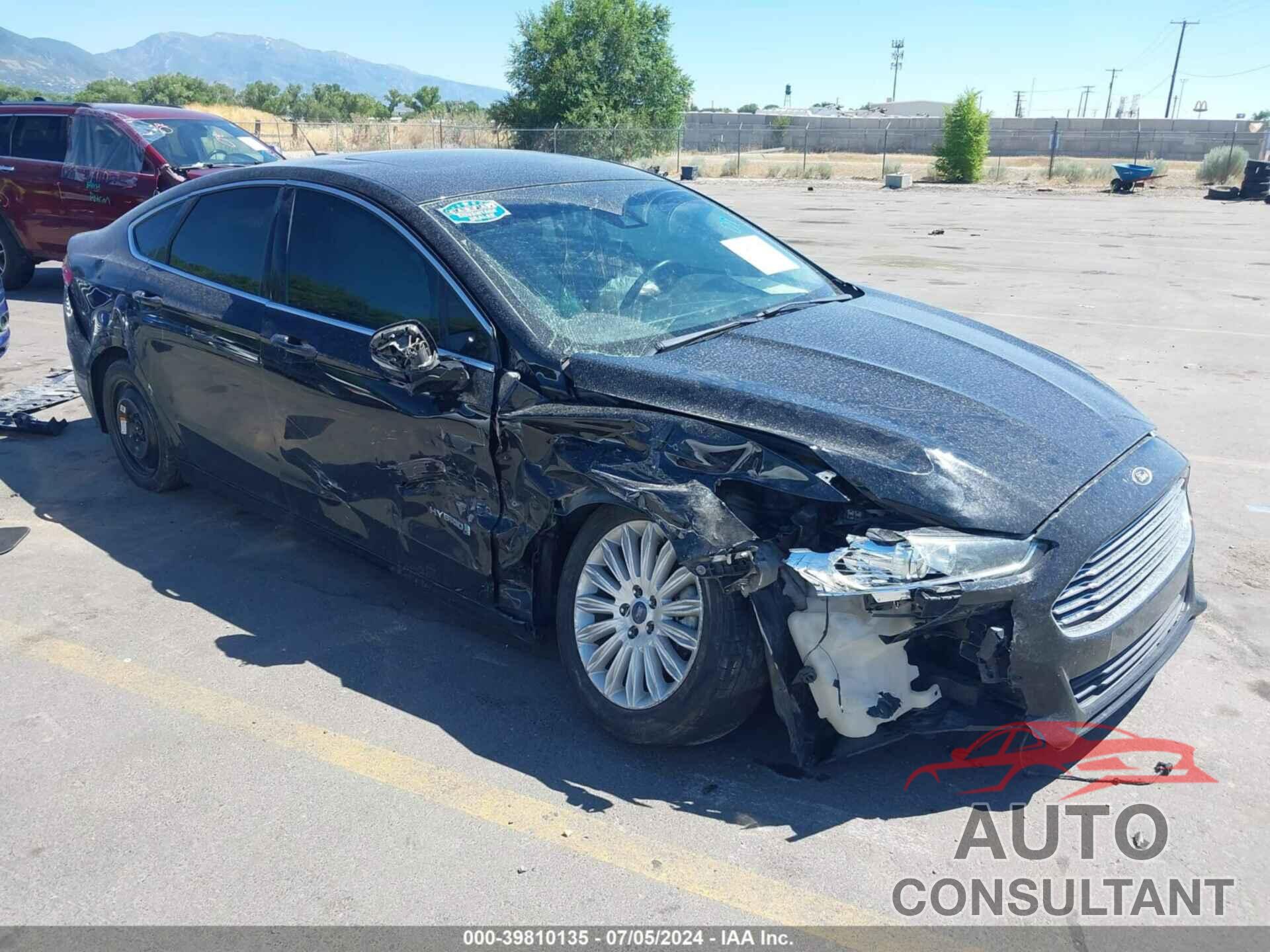 FORD FUSION HYBRID 2016 - 3FA6P0LU9GR328392