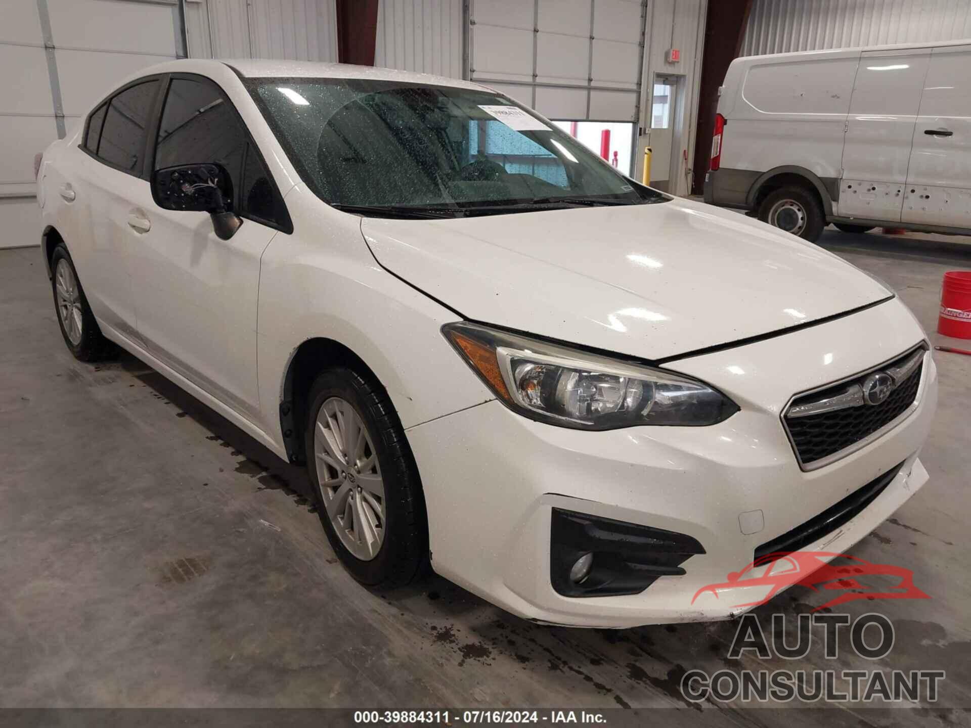 SUBARU IMPREZA 2018 - 4S3GKAD66J3604553