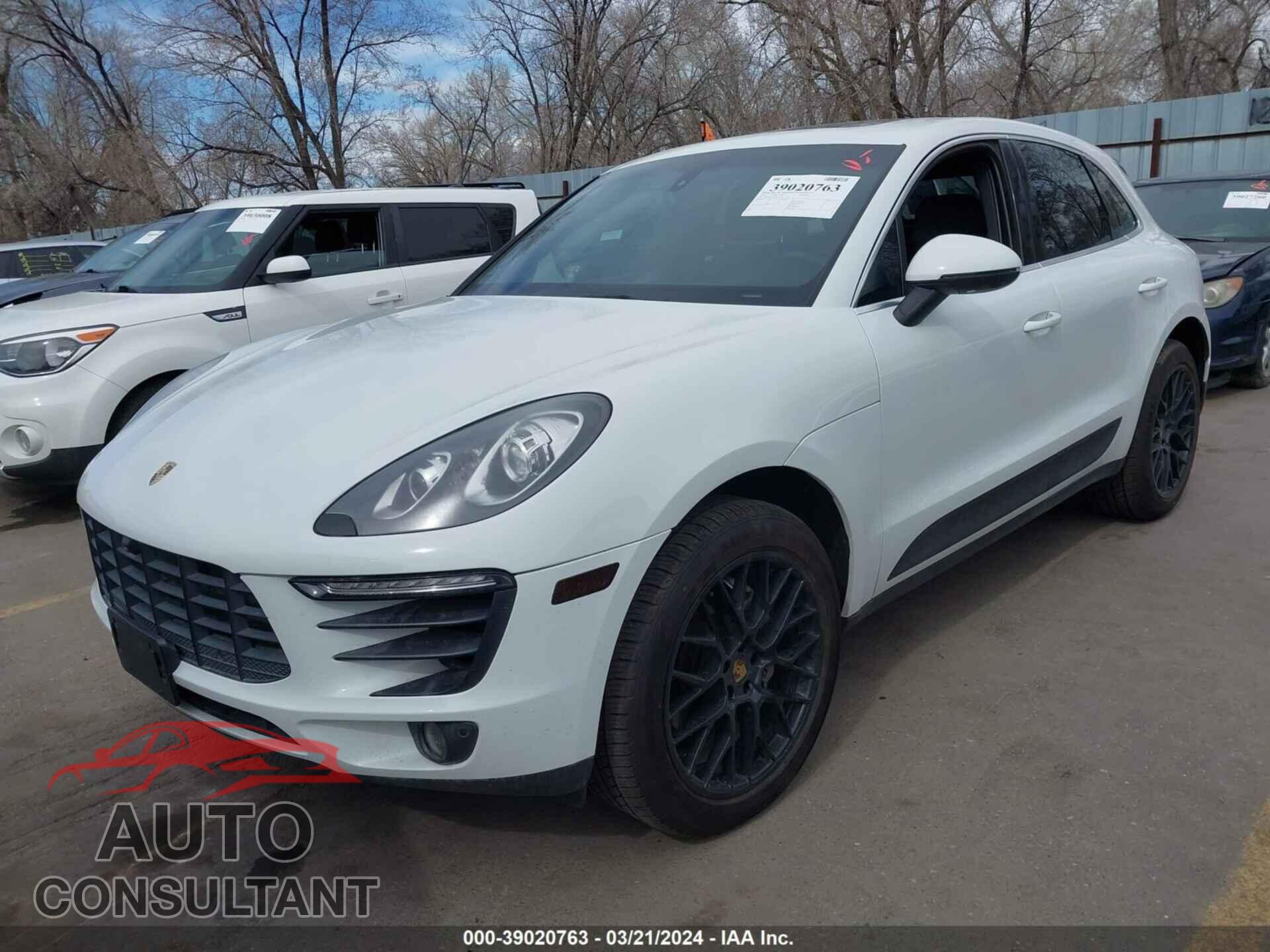 PORSCHE MACAN 2016 - WP1AB2A59GLB45971