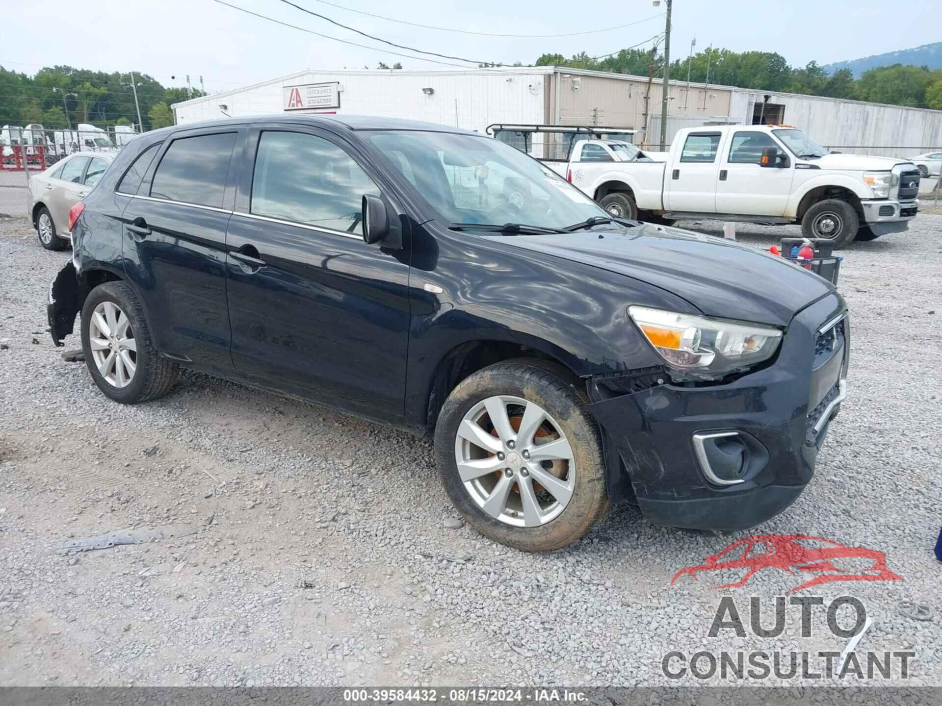 MITSUBISHI OUTLANDER SPORT 2014 - 4A4AP4AU8EE020136