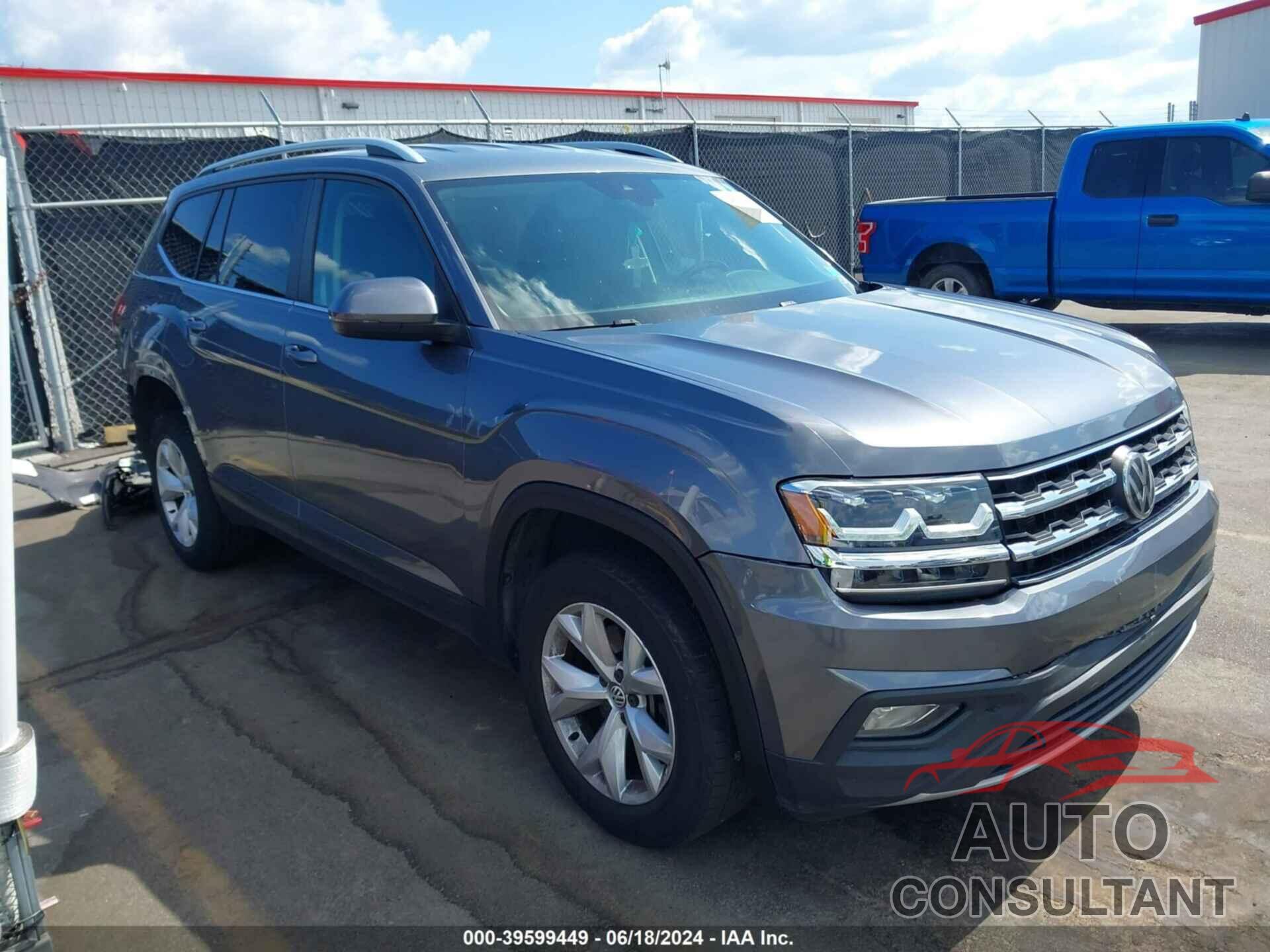 VOLKSWAGEN ATLAS 2018 - 1V2DP2CA8JC597393