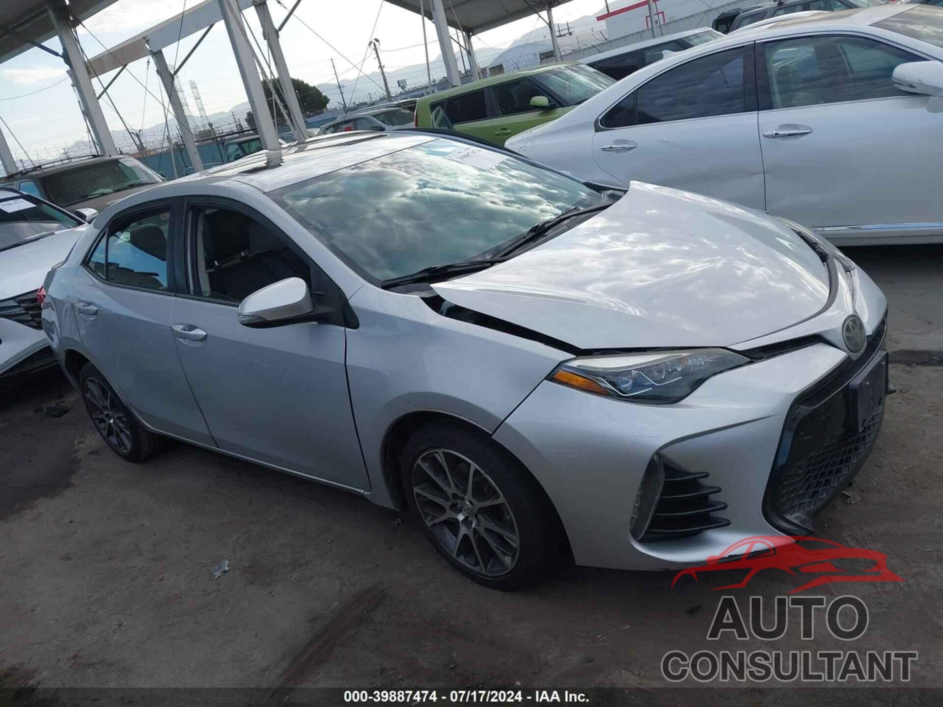TOYOTA COROLLA 2017 - 5YFBURHE0HP579283