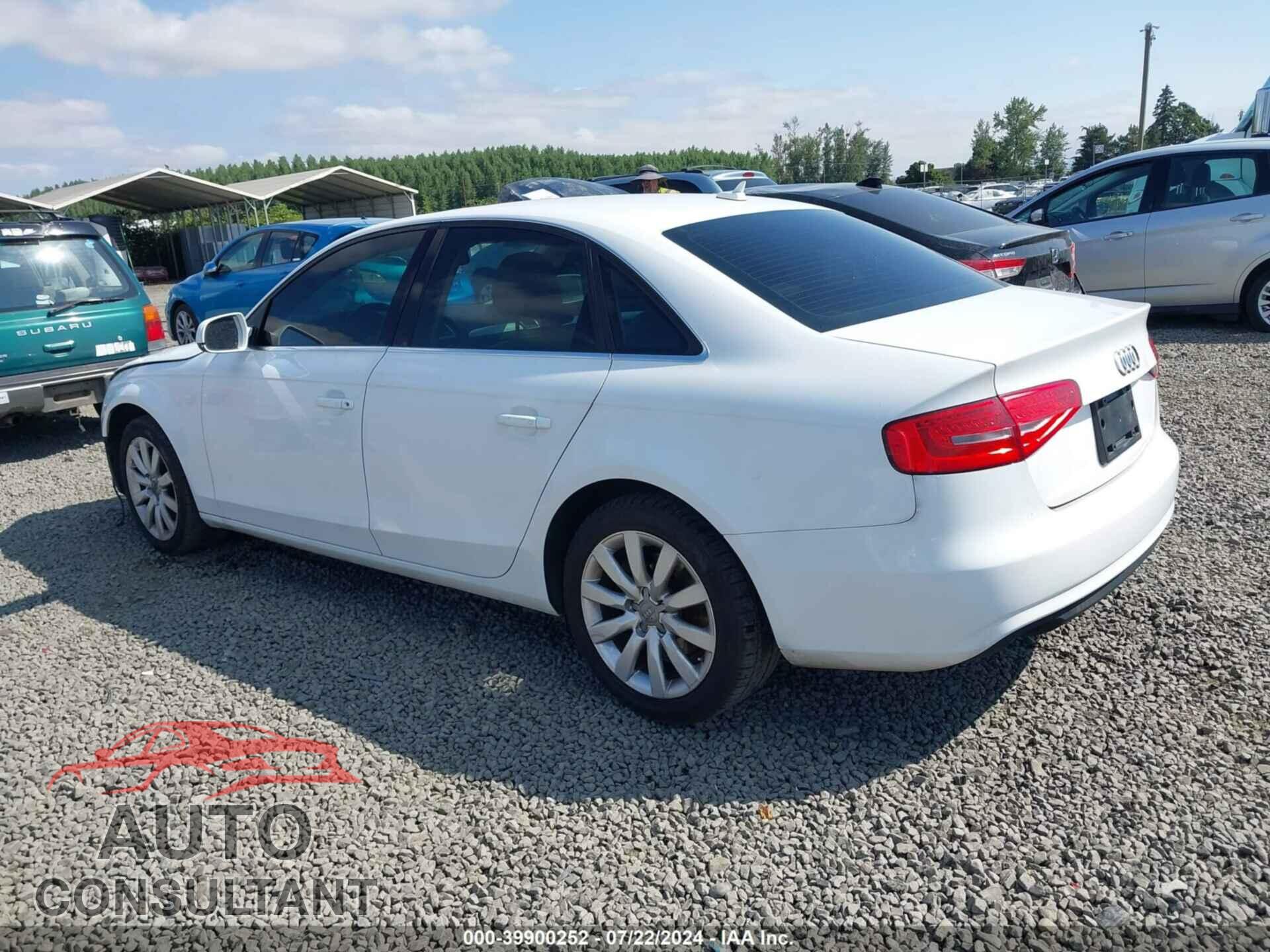 AUDI A4 2013 - WAUBFAFL0DA170502