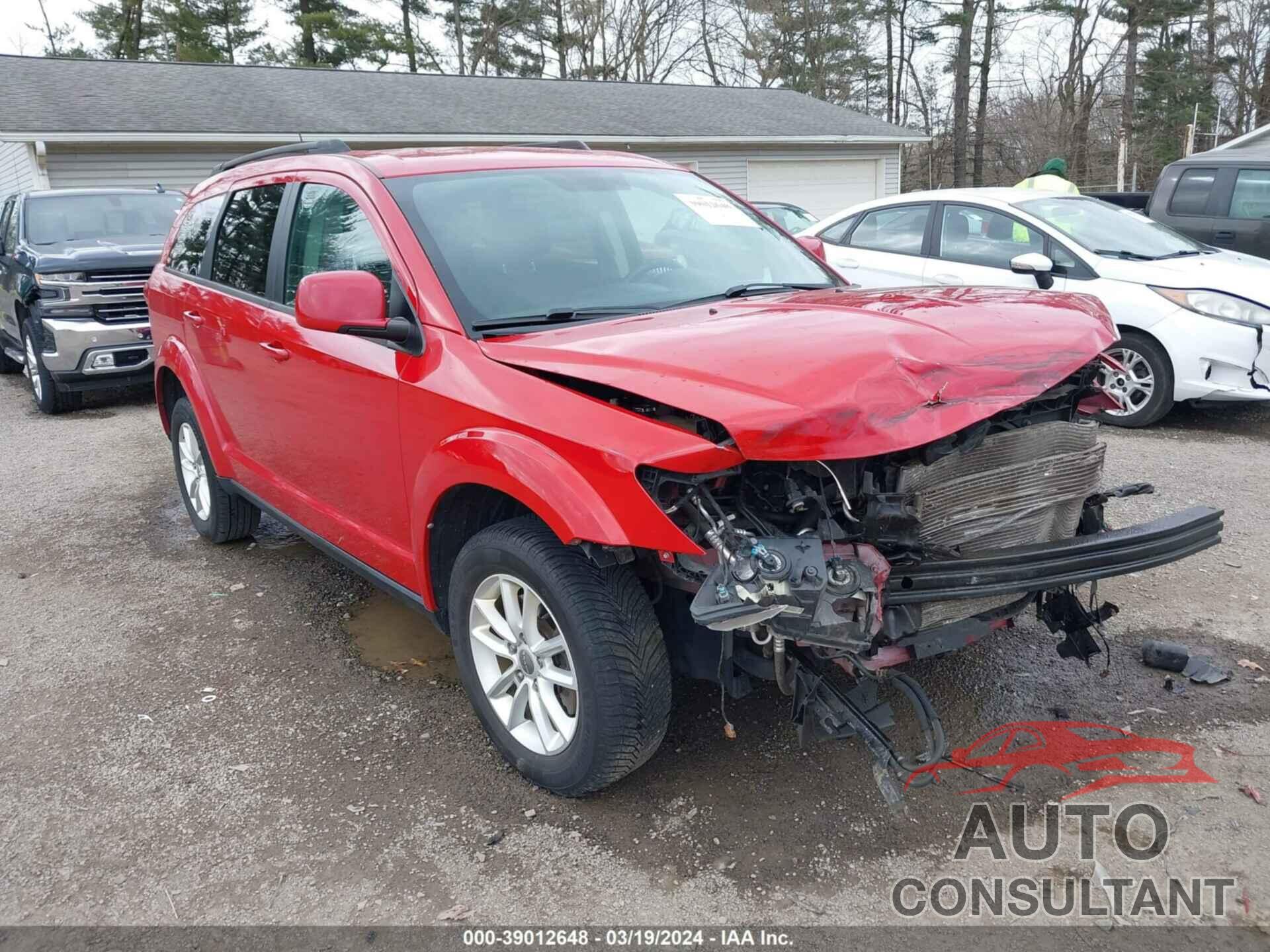 DODGE JOURNEY 2017 - 3C4PDCBG8HT504311