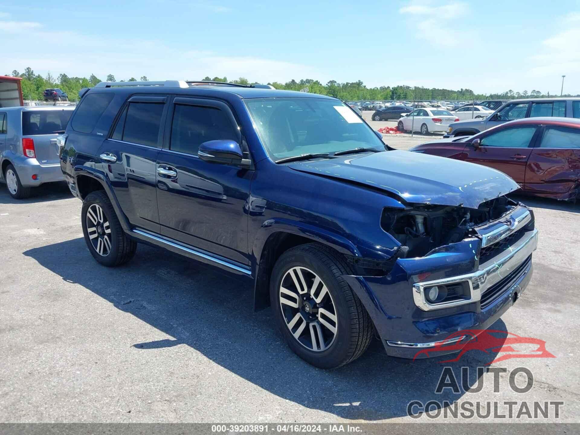 TOYOTA 4RUNNER 2017 - JTEBU5JR9H5475969