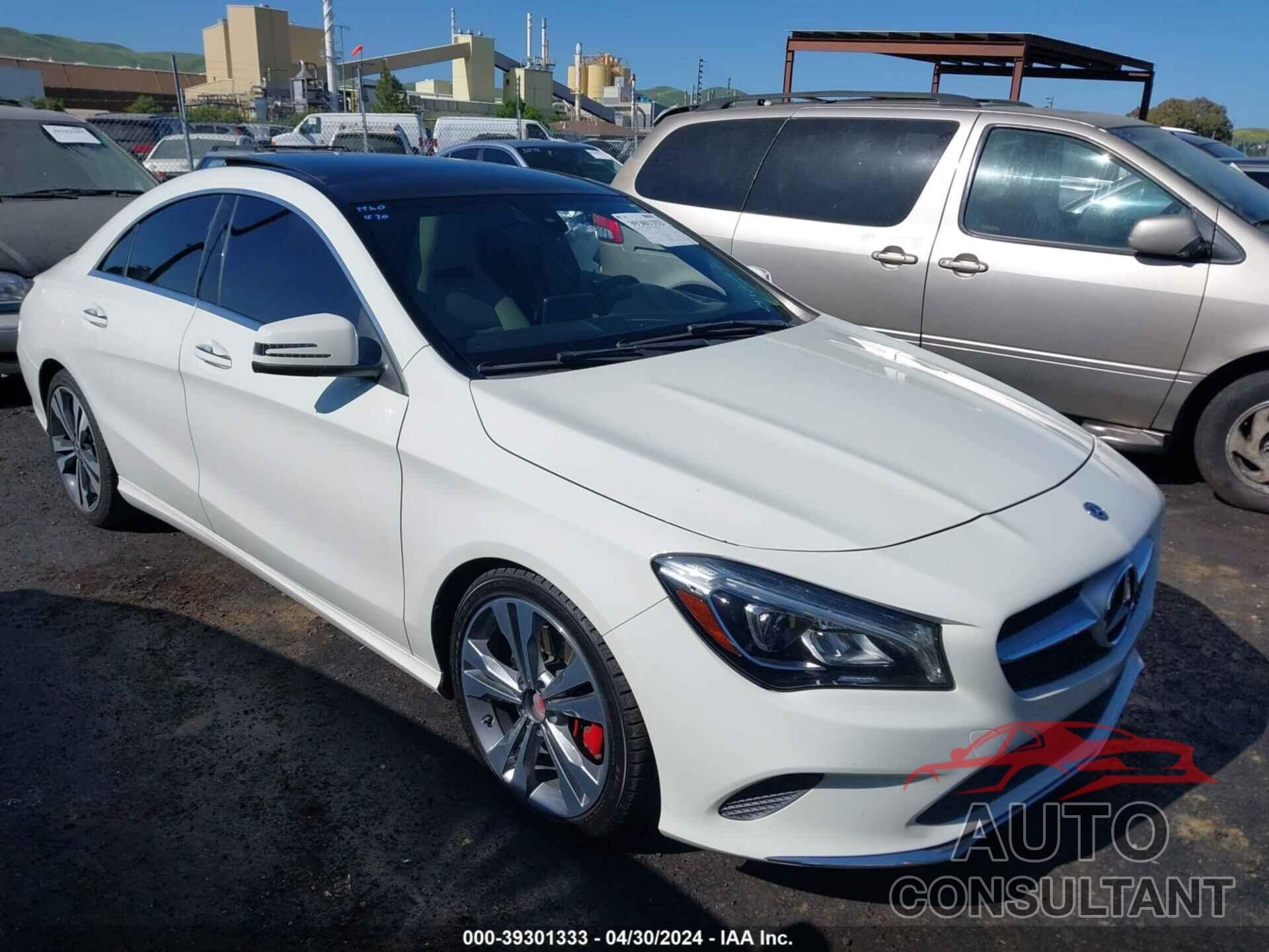 MERCEDES-BENZ CLA 250 2018 - WDDSJ4EB1JN555881