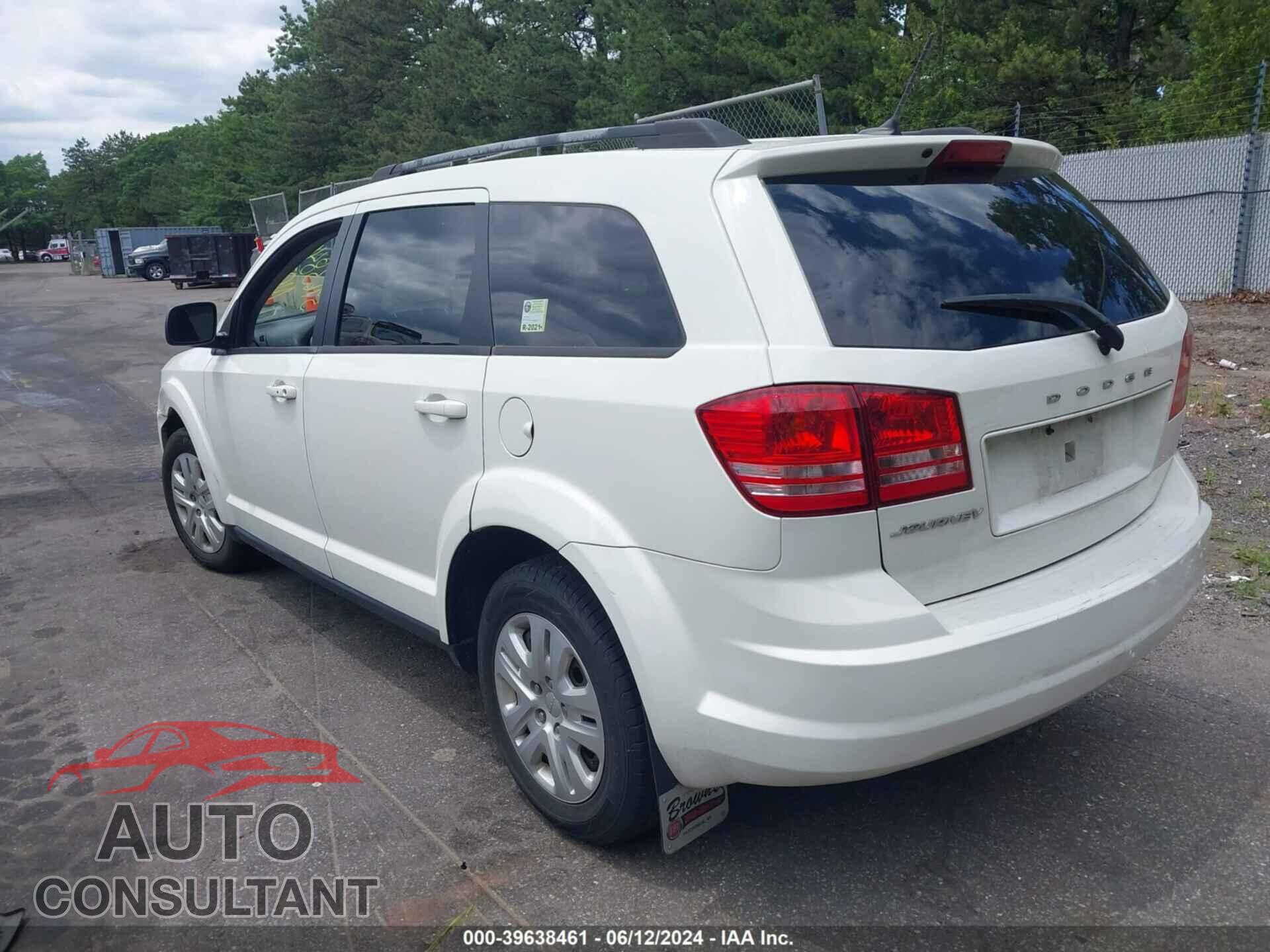 DODGE JOURNEY 2017 - 3C4PDCAB0HT602660