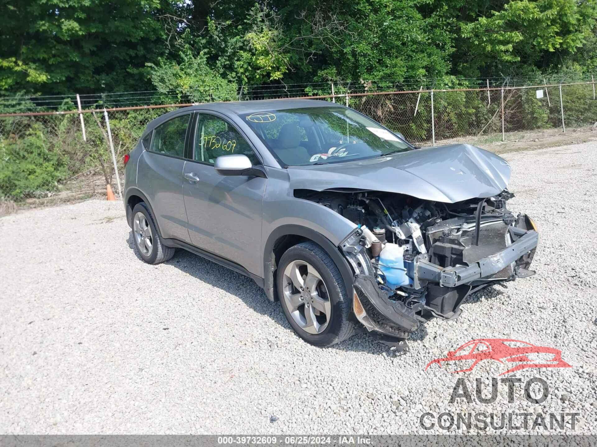 HONDA HR-V 2019 - 3CZRU6H37KG700409