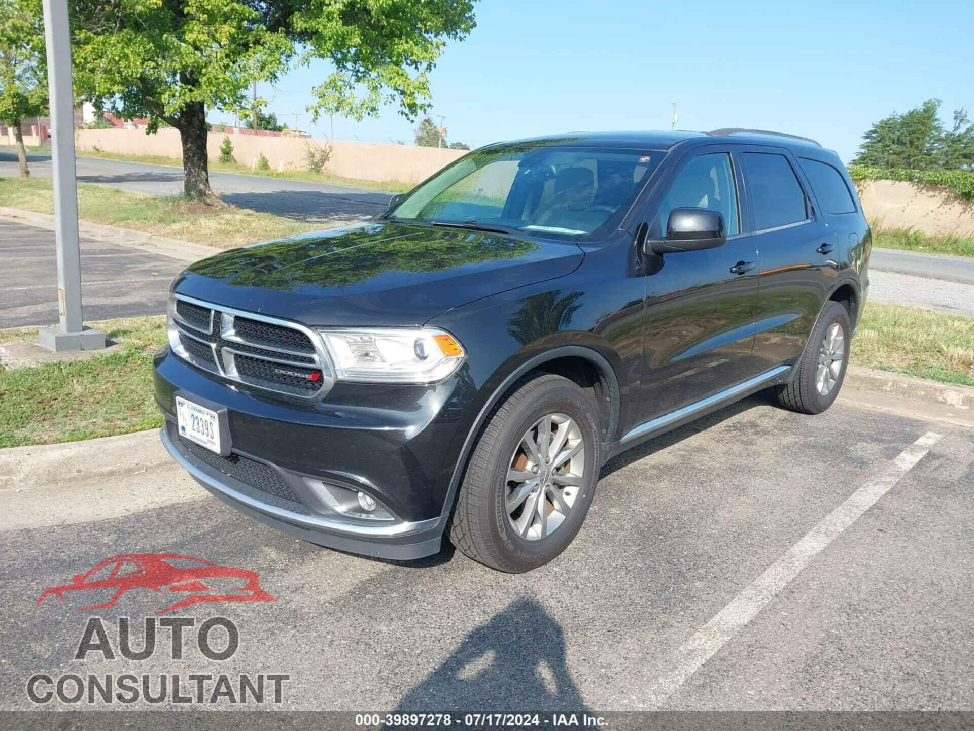 DODGE DURANGO 2016 - 1C4RDJAG1GC433042