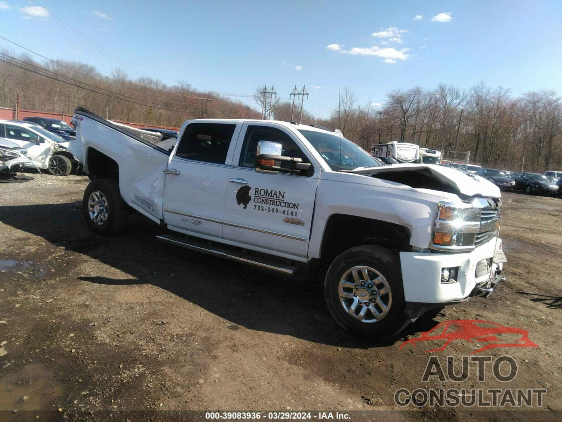 CHEVROLET SILVERADO 3500HD 2017 - 1GC4K1EY9HF193144